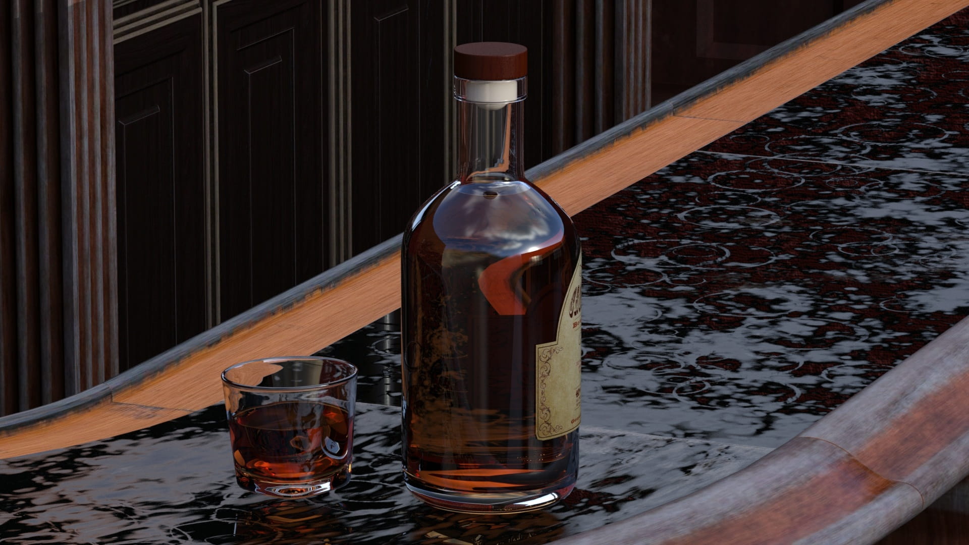 beside, black, cold temperature, alcoholic, spirits, indoors, alcohol, day, red, food and drink, outdoors, alcoholic beverage, addiction, Brandy, liquid, HD Wallpaper