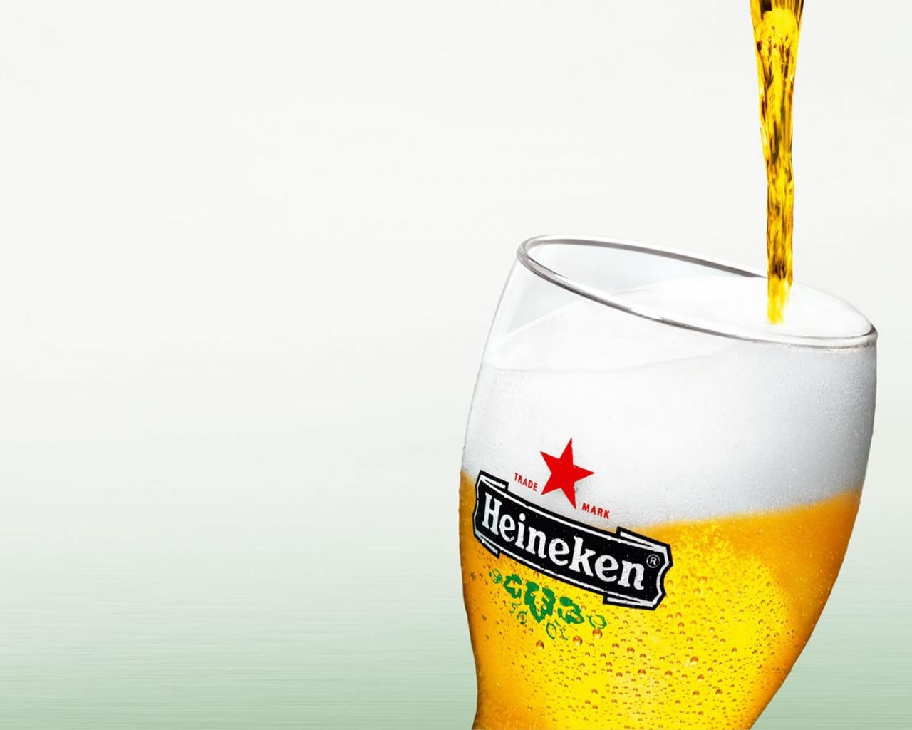 beer, foam, 720P, heineken, HD Wallpaper