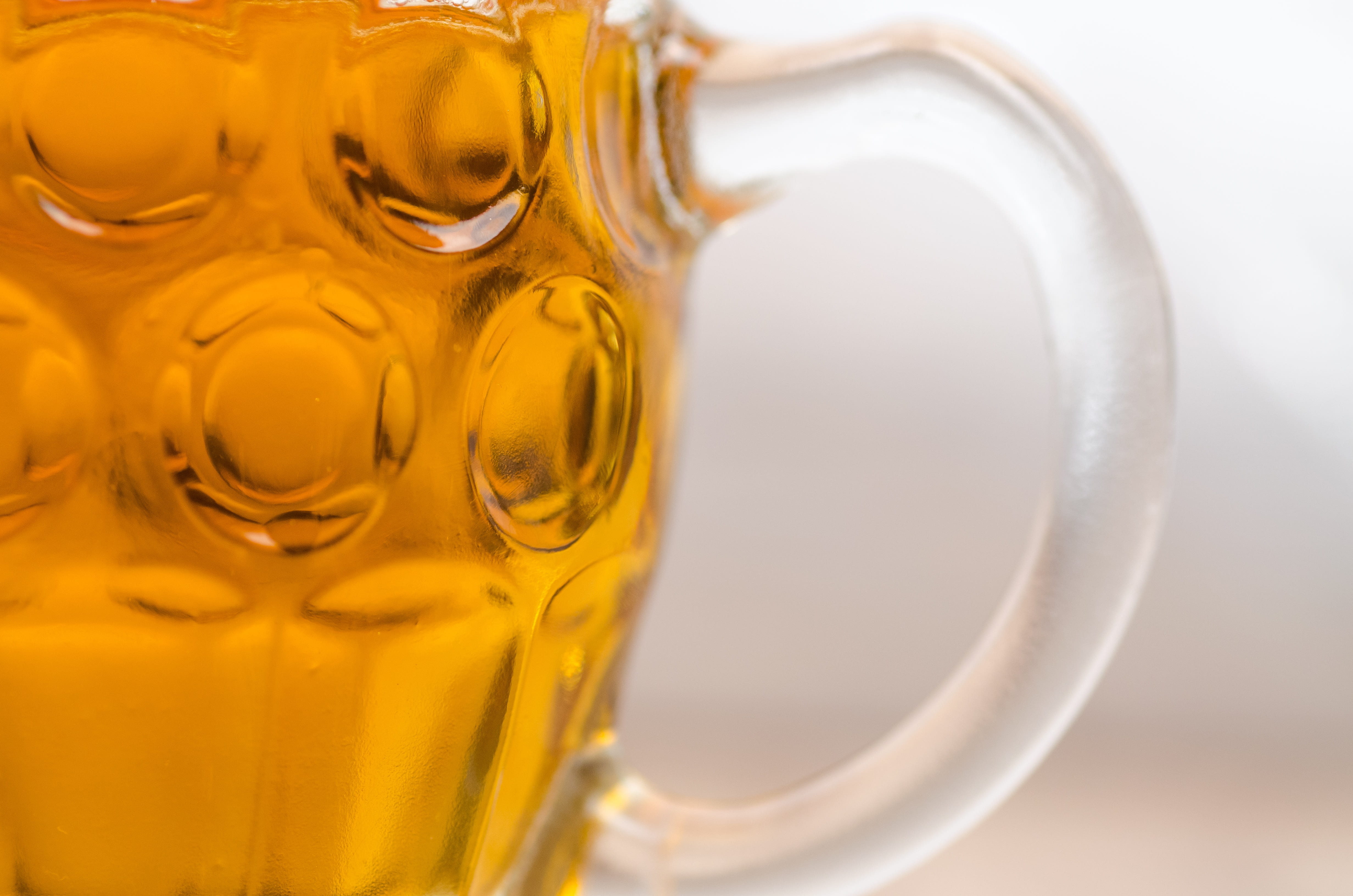 gold, pitcher - jug, food and drink, ale, bar, closeup, white, light, isolated, brewery, wood, cold, alcohol, mug, transparent, beer, pint, refreshment, HD Wallpaper