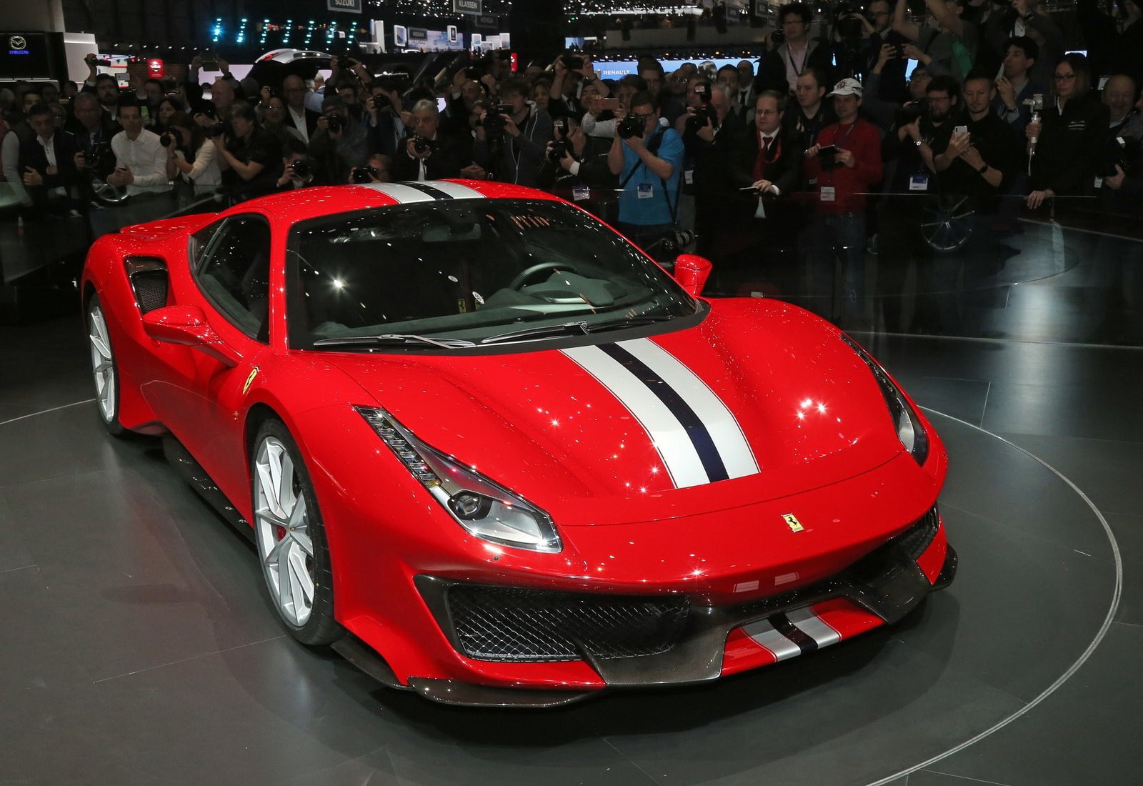 pista, 720P, ferrari, 488, HD Wallpaper
