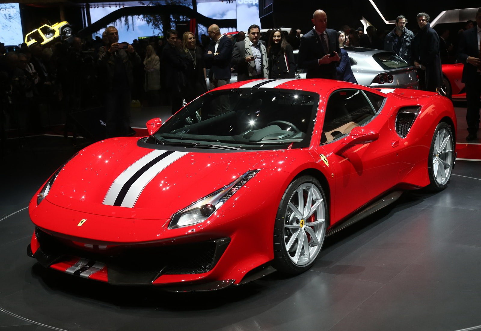 488, ferrari, 720P, pista, HD Wallpaper