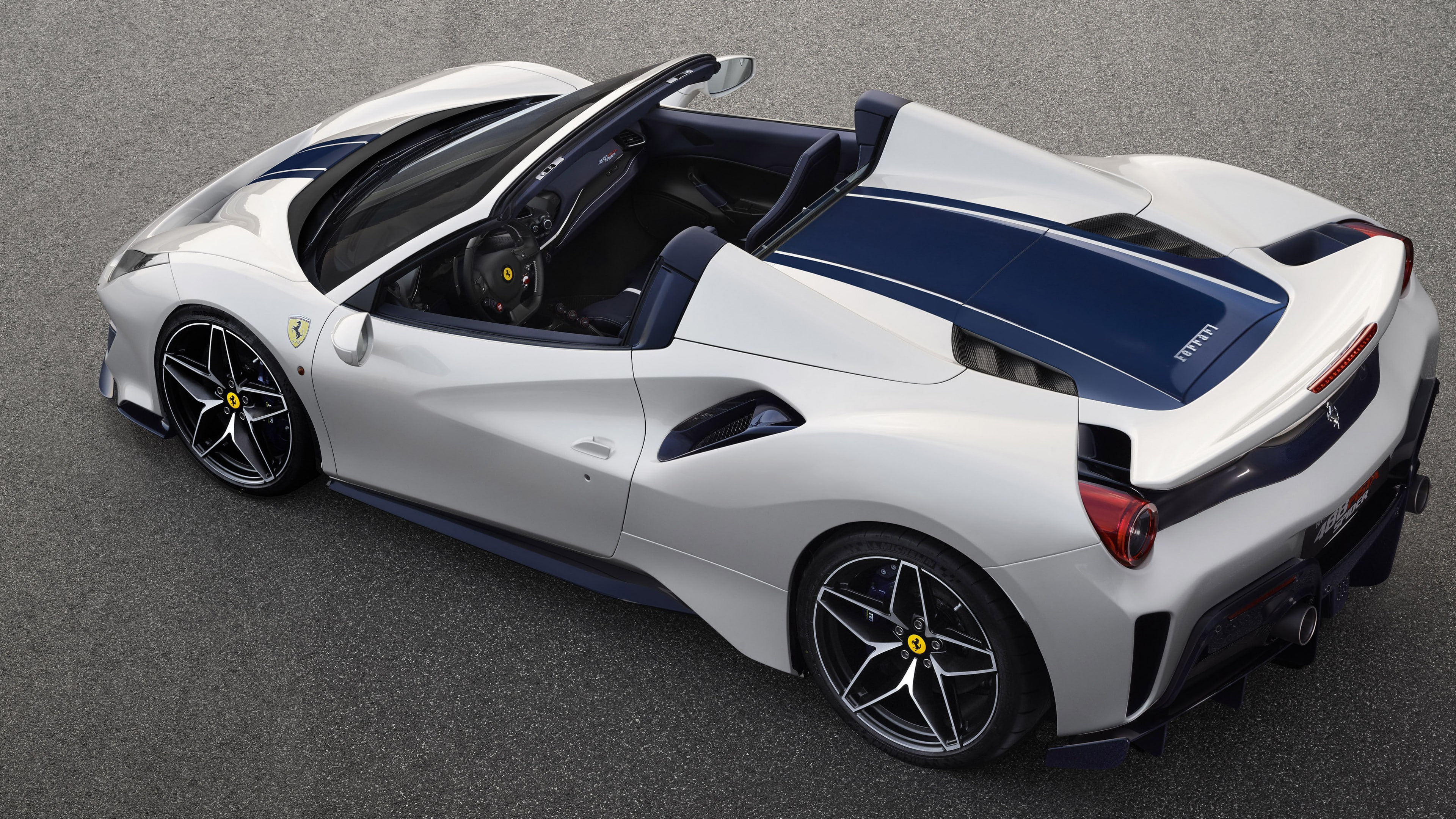 4K, 2019 Cars, Ferrari 488 Pista Spider, 4K, supercar, HD Wallpaper