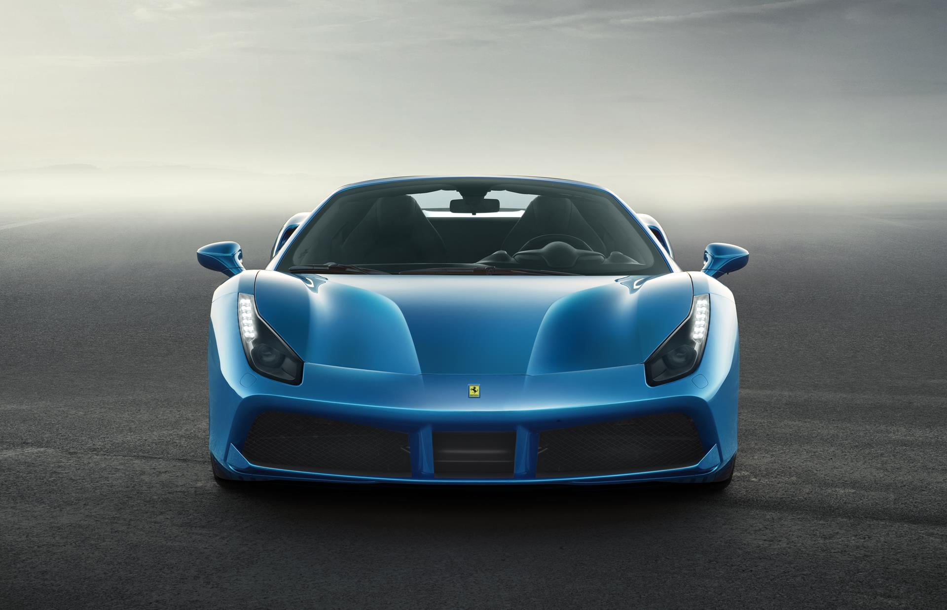 ferrari, spider, car, 1080P, pista, HD Wallpaper