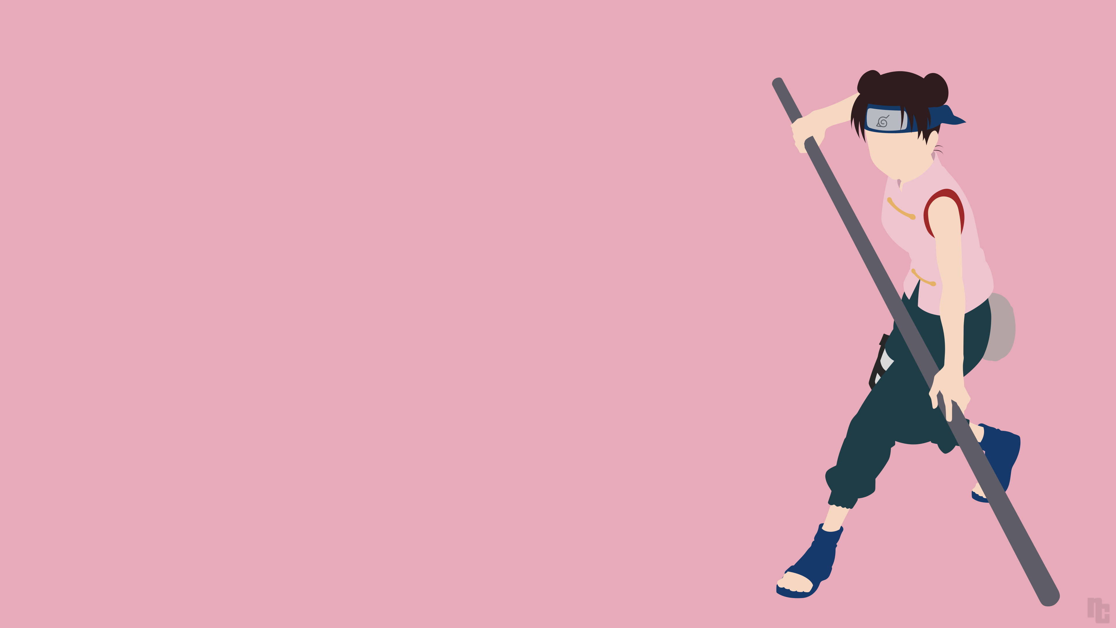 Naruto, 4K, Anime, Tenten (Naruto), HD Wallpaper