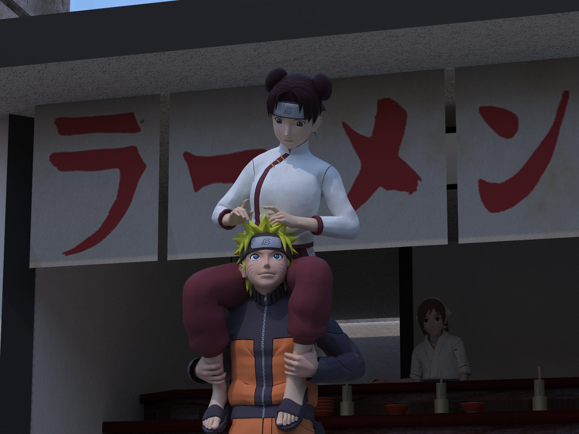 Naruto, Tenten (Naruto), 1080P, Naruto Uzumaki, HD Wallpaper