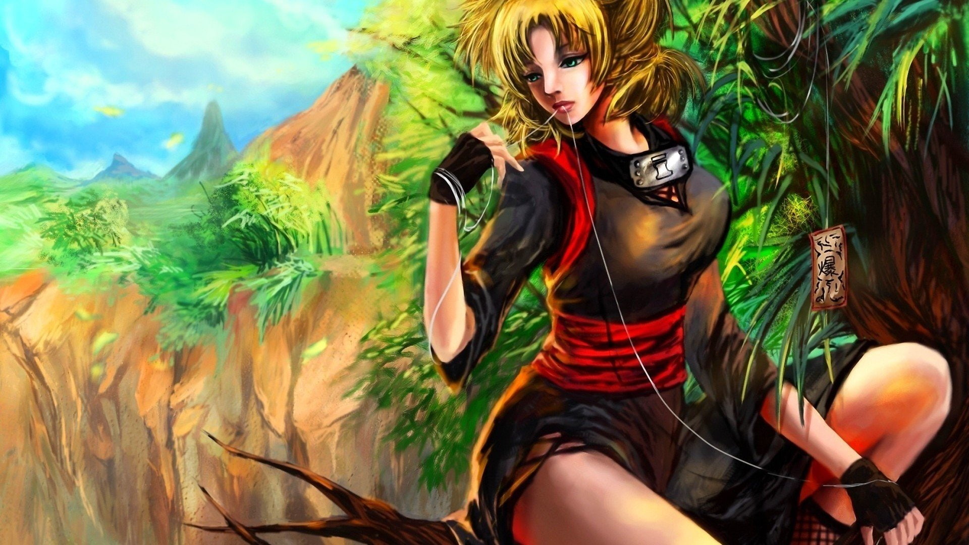 1080P, temari, naruto, HD Wallpaper
