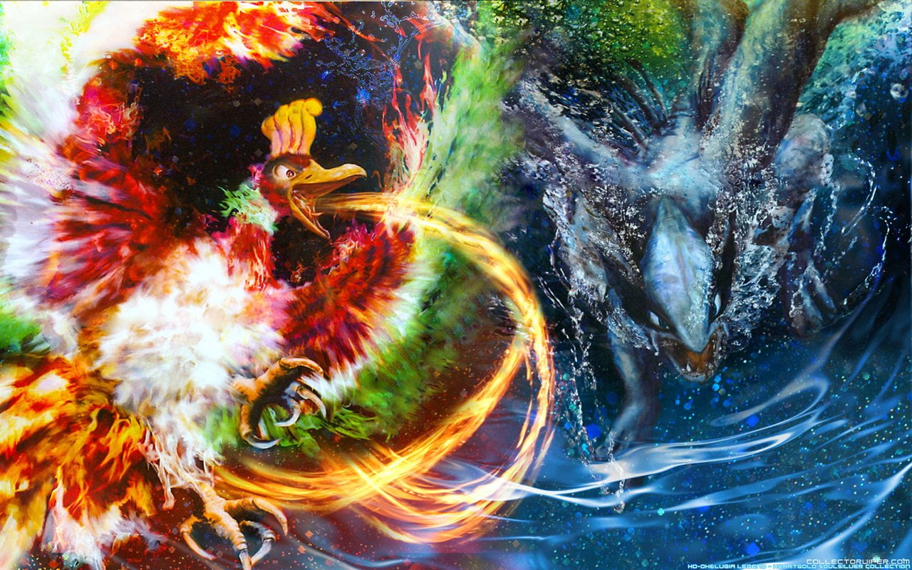 pattern, no people, underwater, abstract, close-up, multi colored, indoors, Legendary Pokémon, water, motion, 720P, red, Pokémon, mixing, bubble, sea, HD Wallpaper