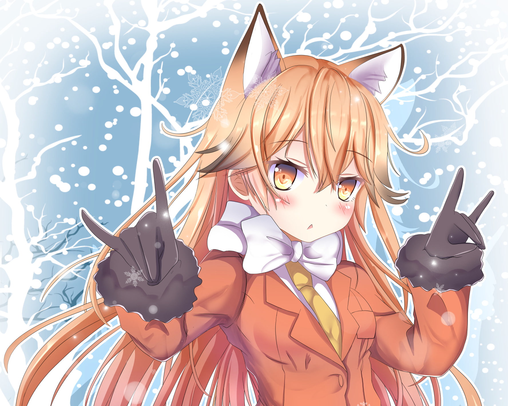 Kemono Friends, 720P, Anime, Ezo Red Fox (Kemono Friends), HD Wallpaper