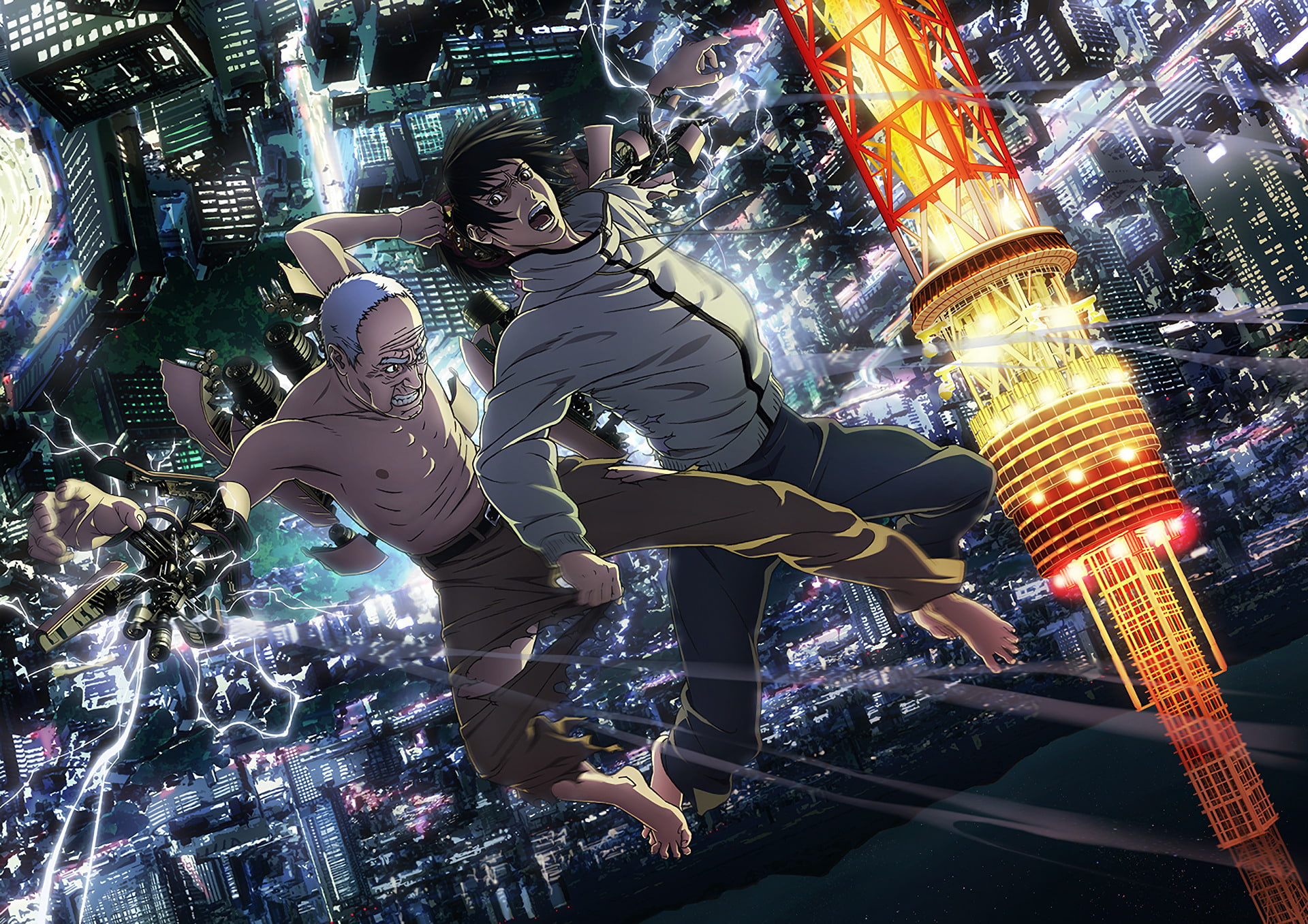 1080P, Inuyashiki, Ichirou Inuyashiki, Anime, Hiro Shishigami, HD Wallpaper