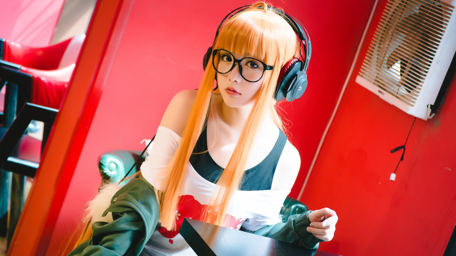 Persona 5, 1080P, Persona, Cosplay, Futaba Sakura, Women, HD Wallpaper
