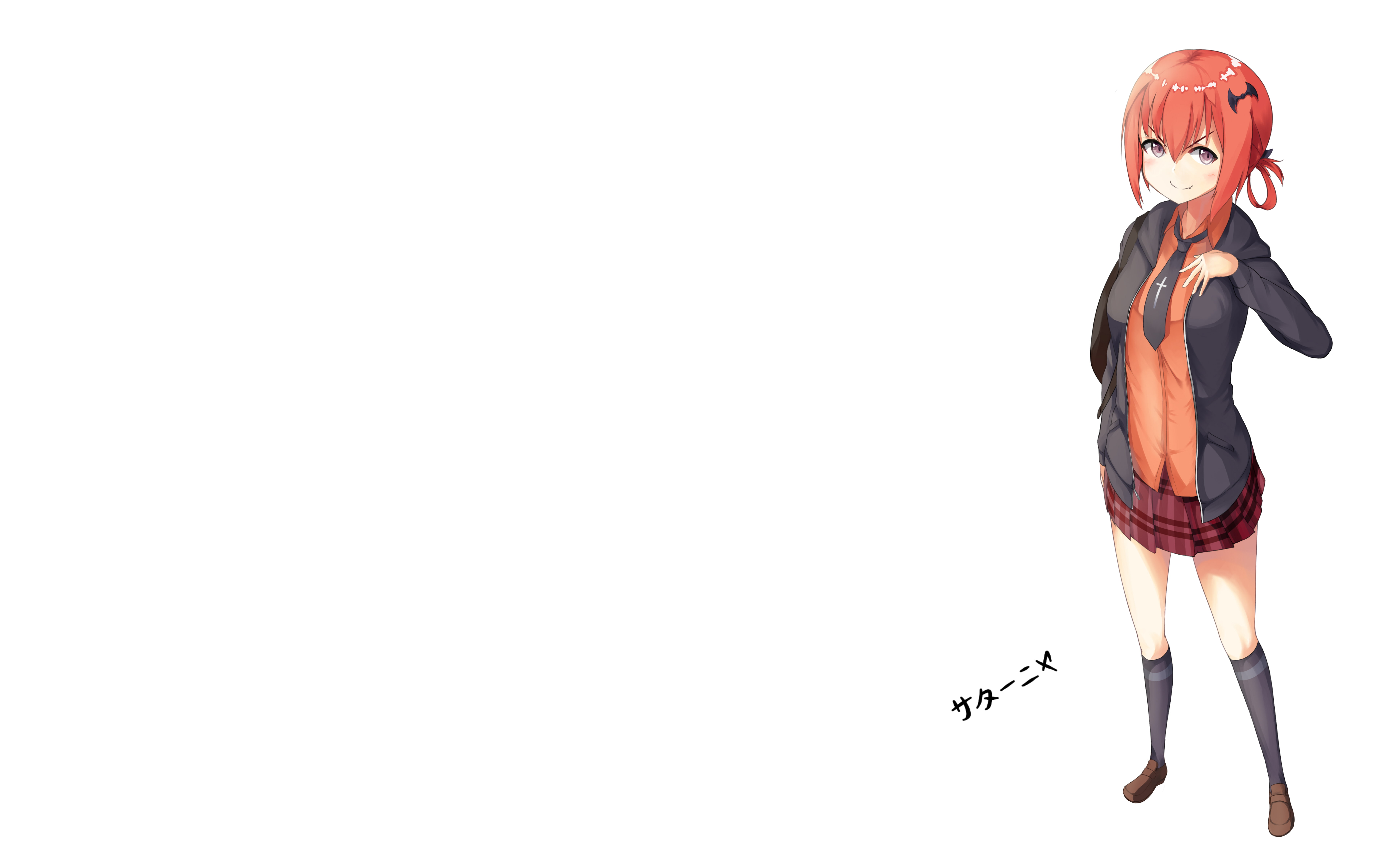 Gabriel Dropout, 5K, anime girls, Satanichia McDowell Kurumizawa, HD Wallpaper