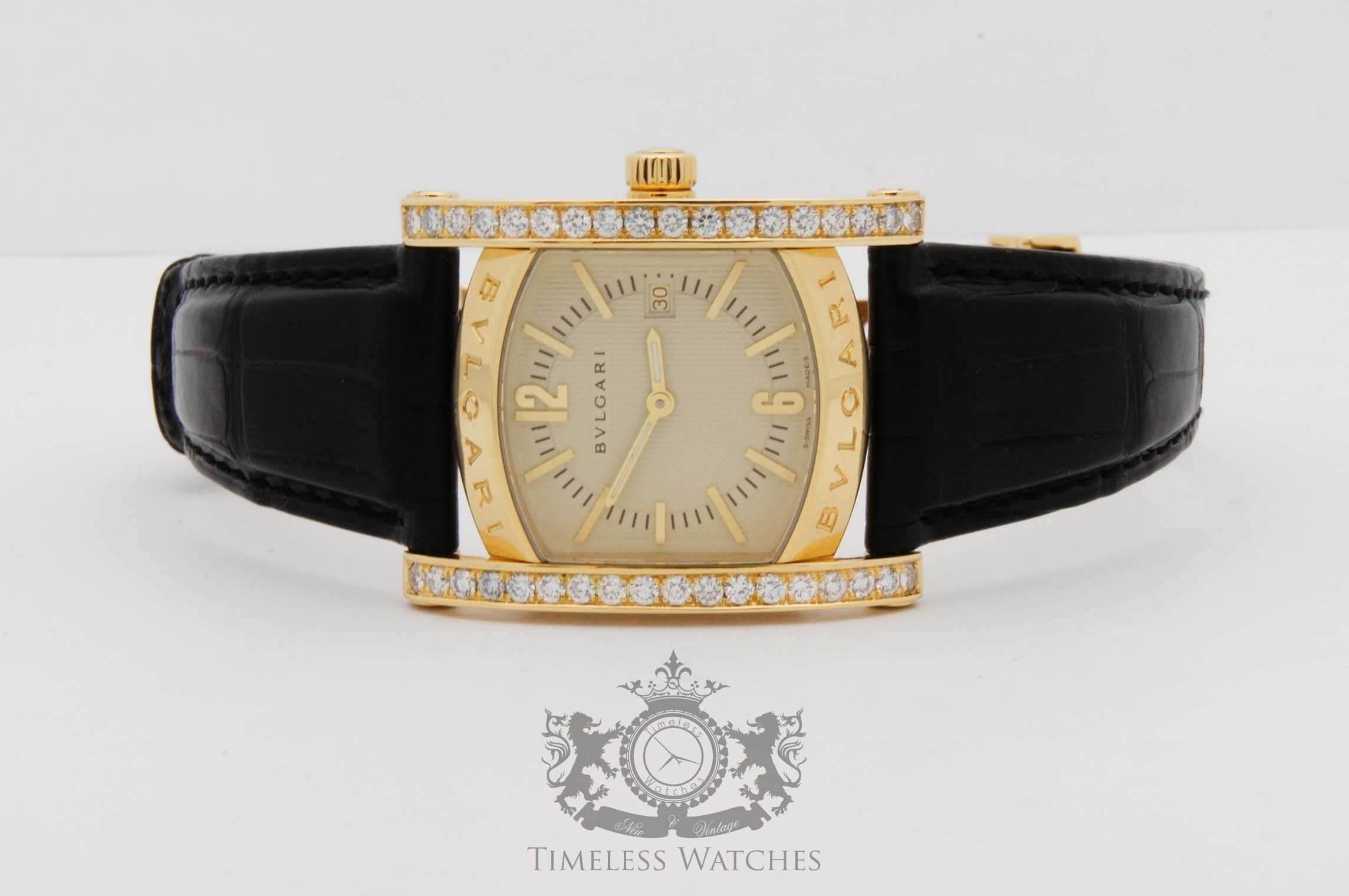 1080P, clock, watch, time, bvlgari, HD Wallpaper