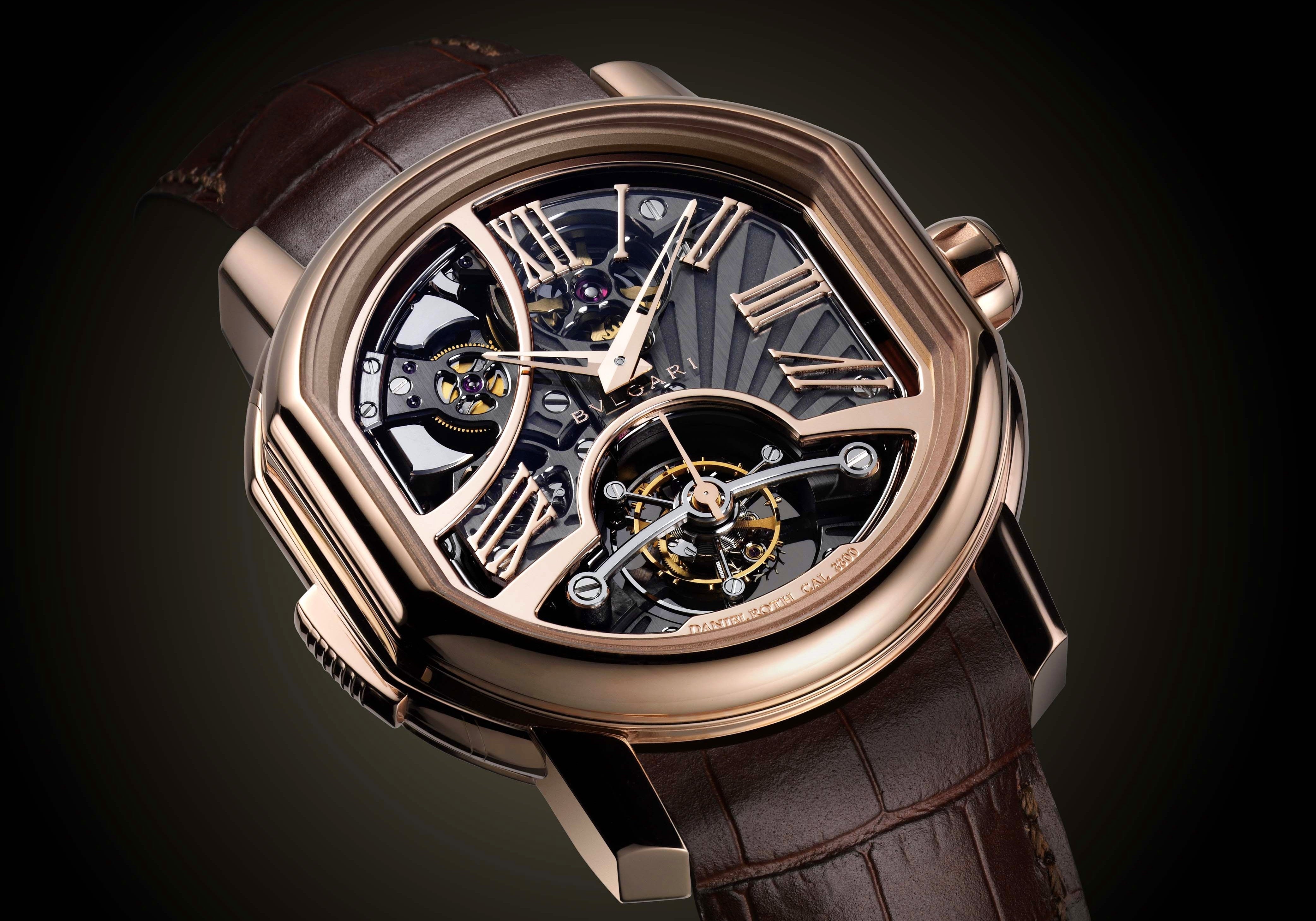 watch, 4K, time, clock, bvlgari, HD Wallpaper