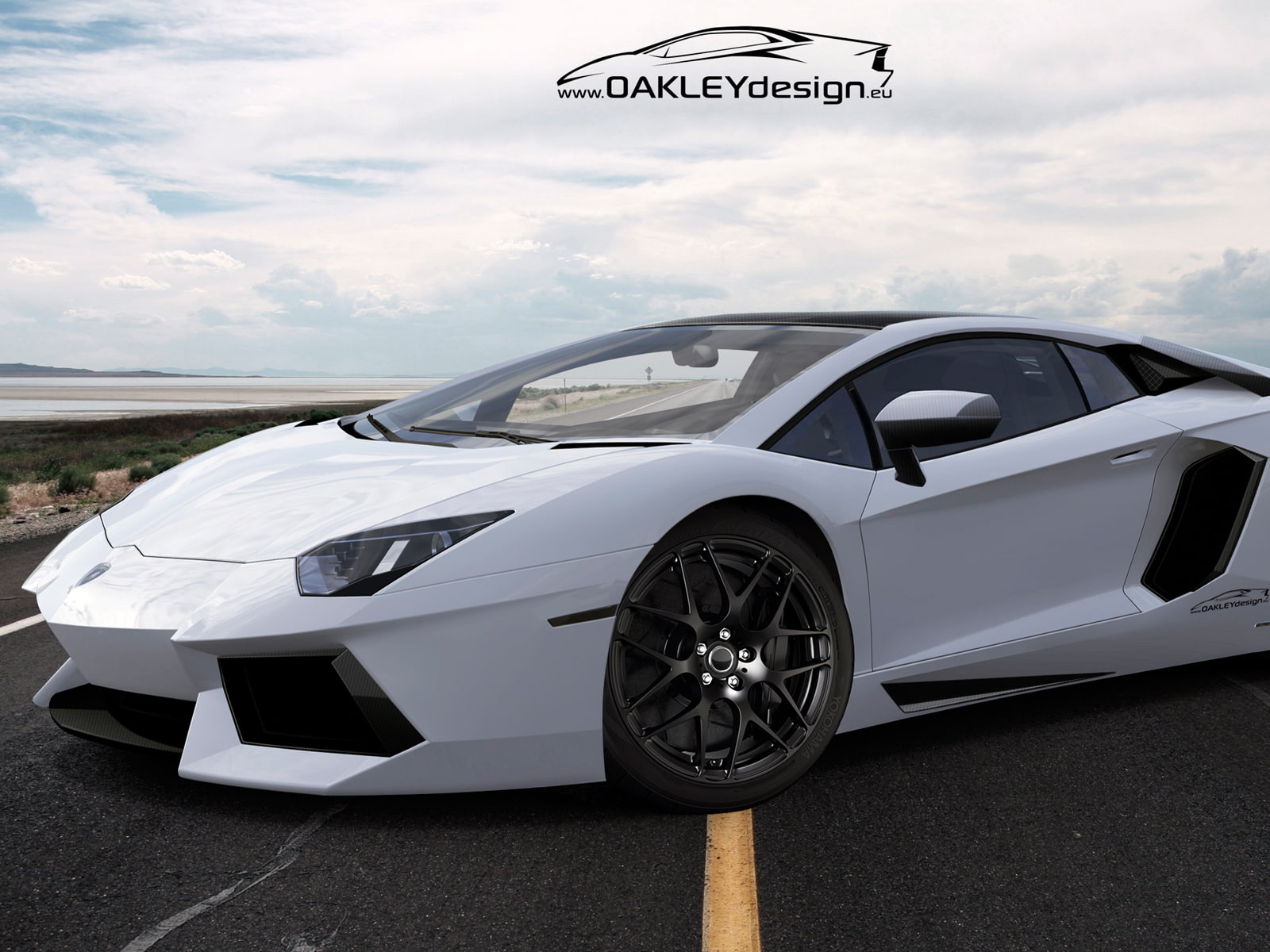 lambhorgini, design, 720P, white, oakley, aventador, lamborghini, HD Wallpaper