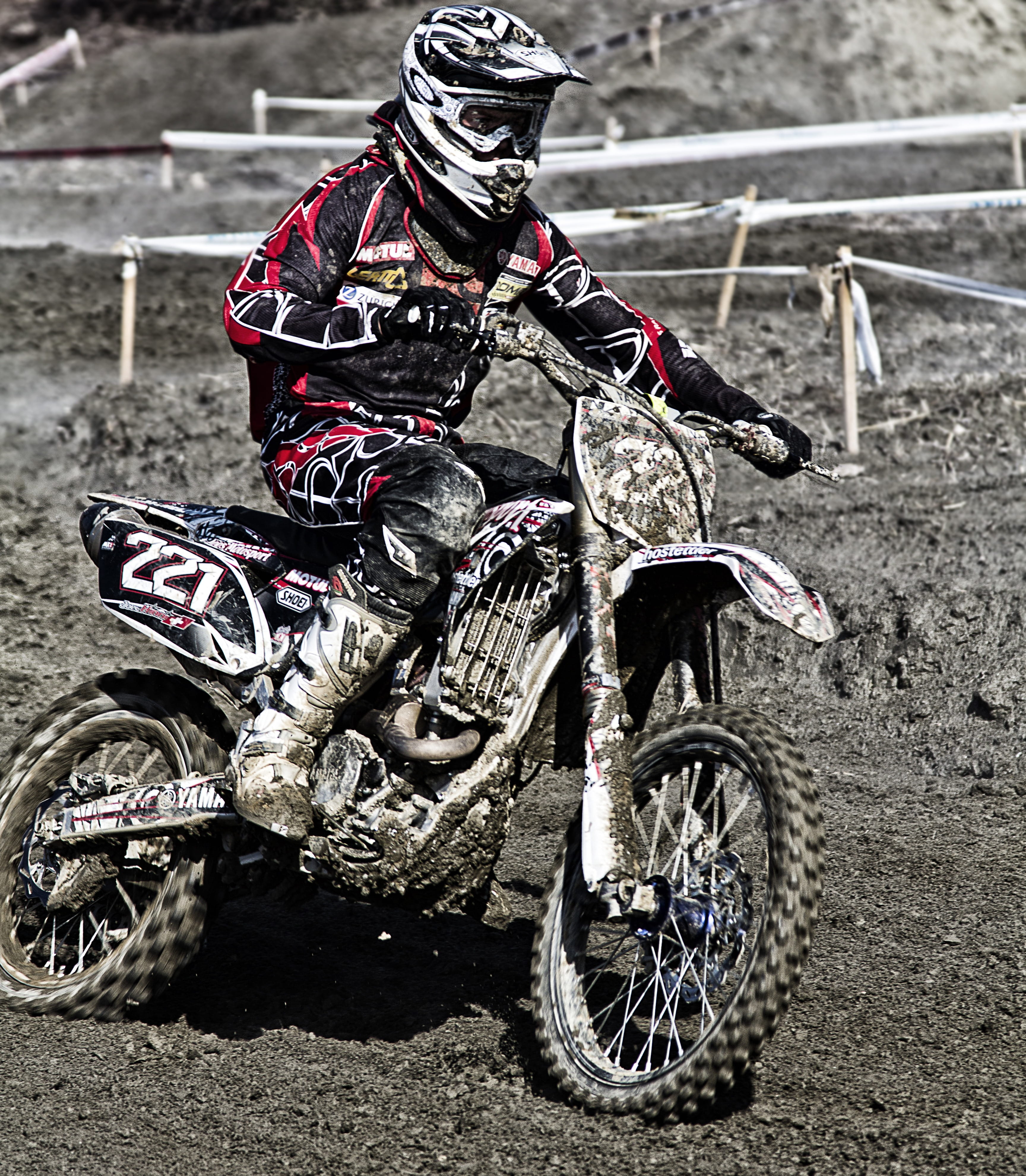 oakley, motorbike, headwear, outdoors, helmet, mode of transportation, ride, bicycle, focus on foreground, mud, person, full, extreme sports, white, one person, Phone HD Wallpaper