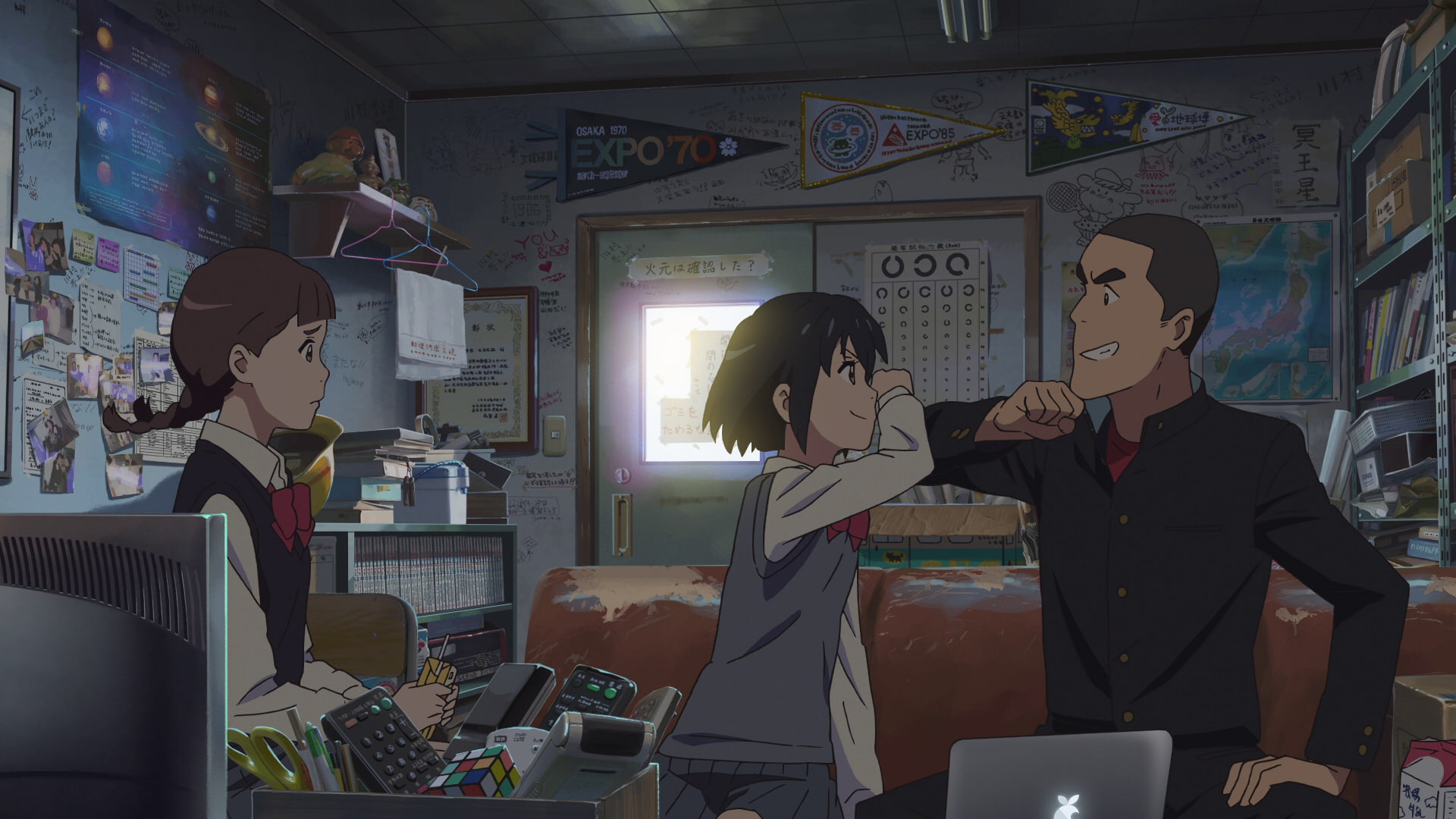 business, people, human representation, three quarter length, creativity, art and craft, Kimi no Na Wa, comfy, standing, male likeness, casual clothing, HD Wallpaper