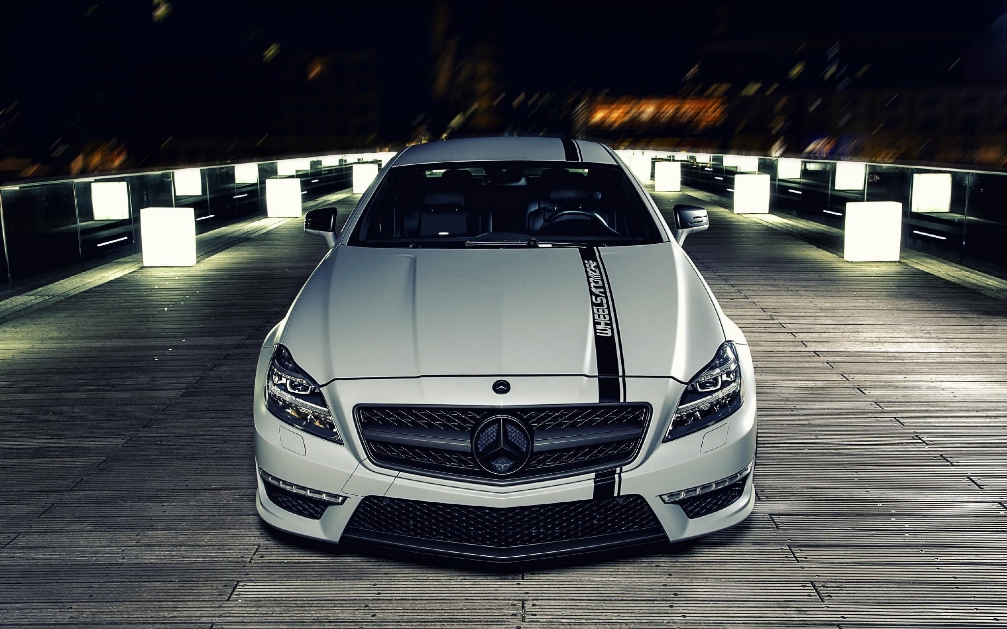 white, sports Car, hatchback, road, built structure, business, car, night, urban Scene, headlight, architecture, 1080P, outdoors, luxury, city, sport, HD Wallpaper
