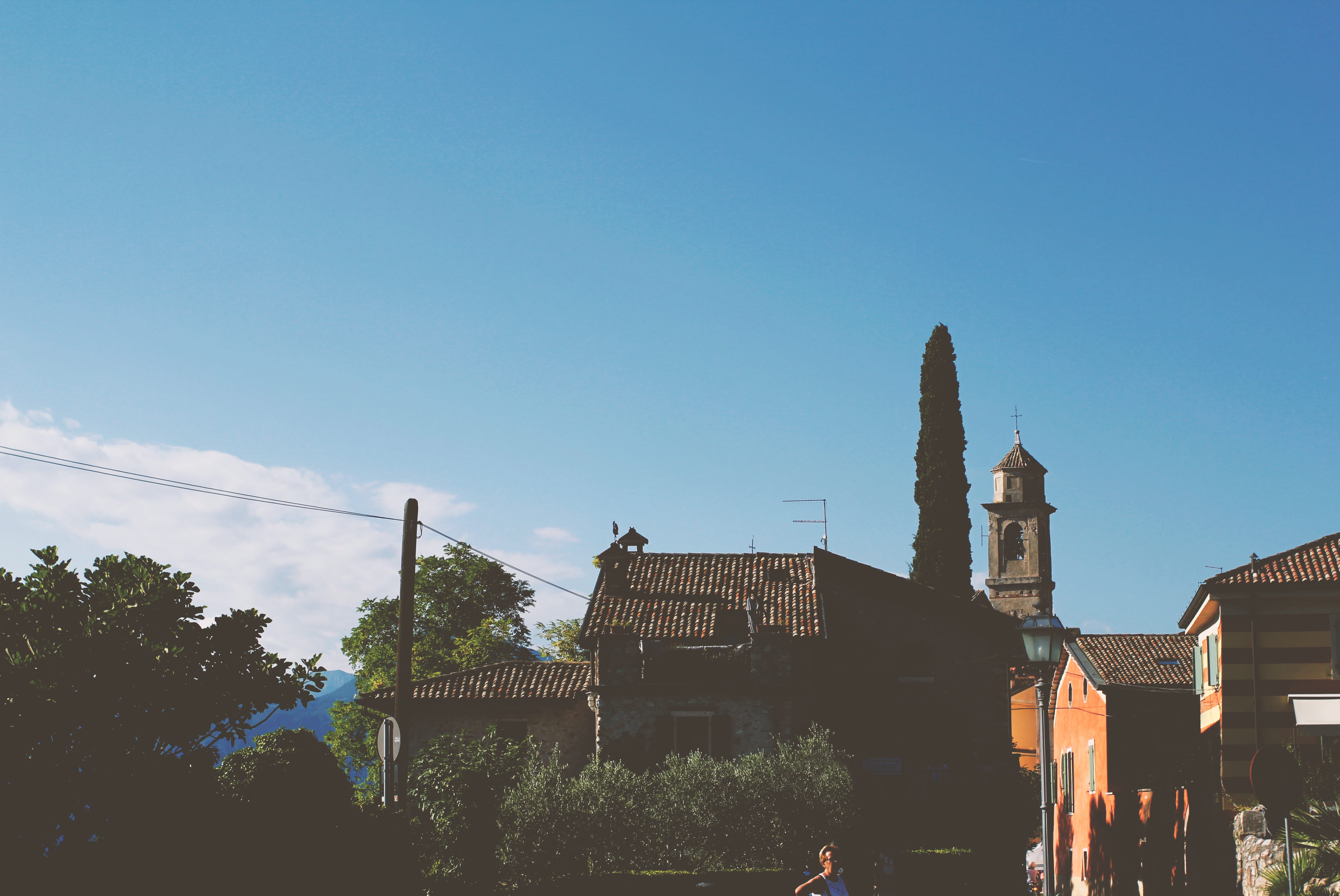 architecture, garda lake, building exterior, history, the past, nature, prada, travel destinations, 5K, tree, building, spirituality, outdoors, low angle view, HD Wallpaper