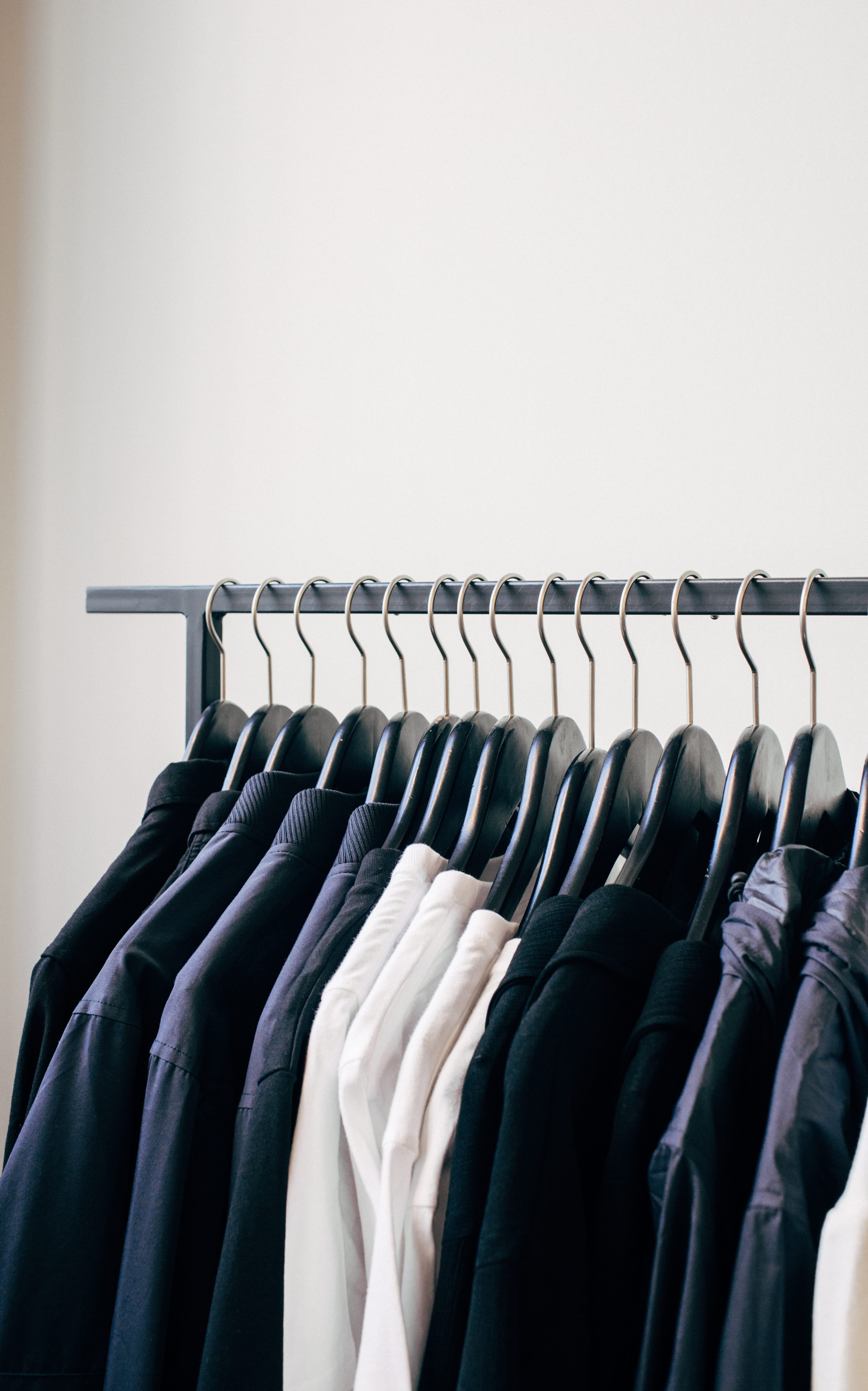 coat hook, choice, menswear, cloth, clothes rack, coathanger, formalwear, furniture, business, hanging, no people, rack, garment, hanger, variation, clothing, Phone HD Wallpaper