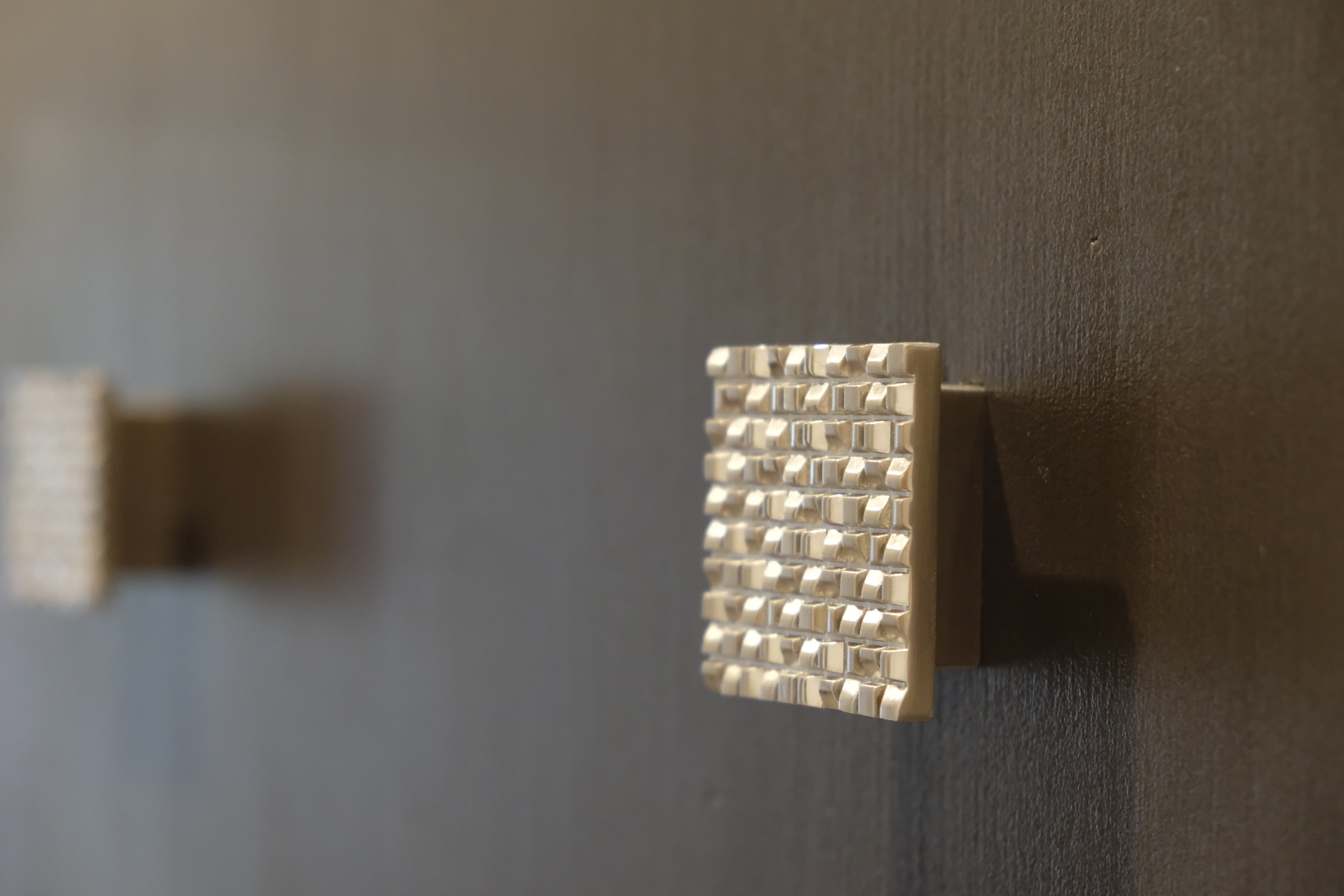 technology, focus on foreground, wall - building feature, handle, metal, interior design, hanging, close-up, day, lighting equipment, indoors, shape, door, HD Wallpaper