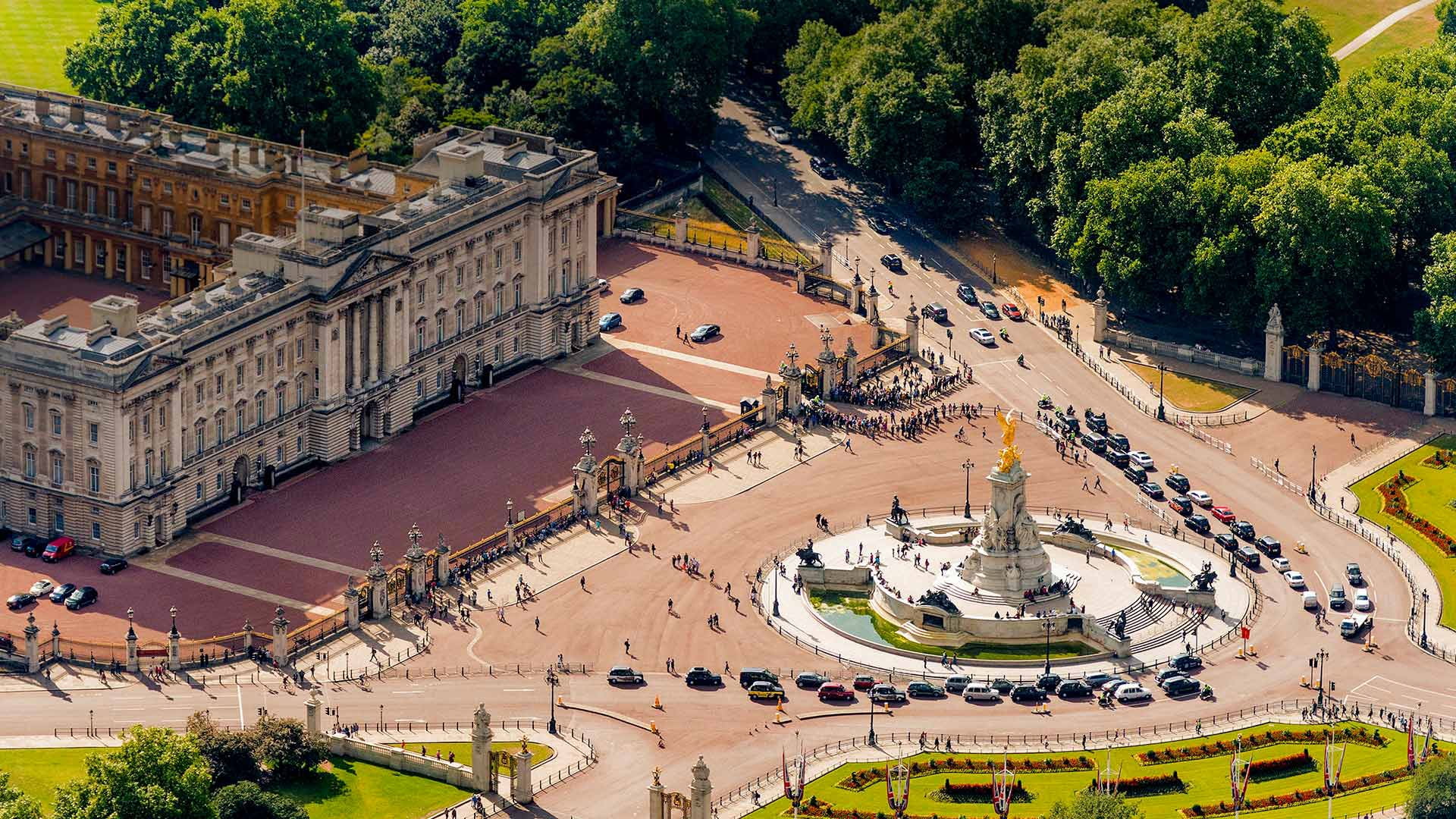 Victoria Memorial, 1080P, London, Buckingham Palace, HD Wallpaper