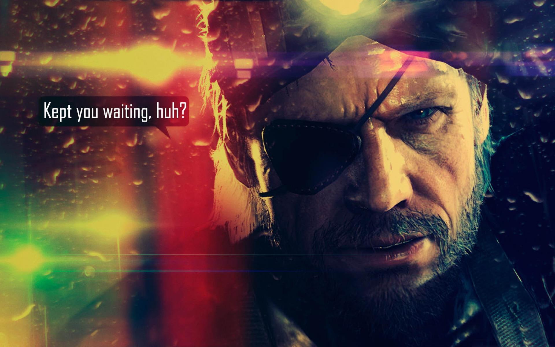kept, game, ground, zero, 1080P, waiting, games, huh, metal gear solid, HD Wallpaper