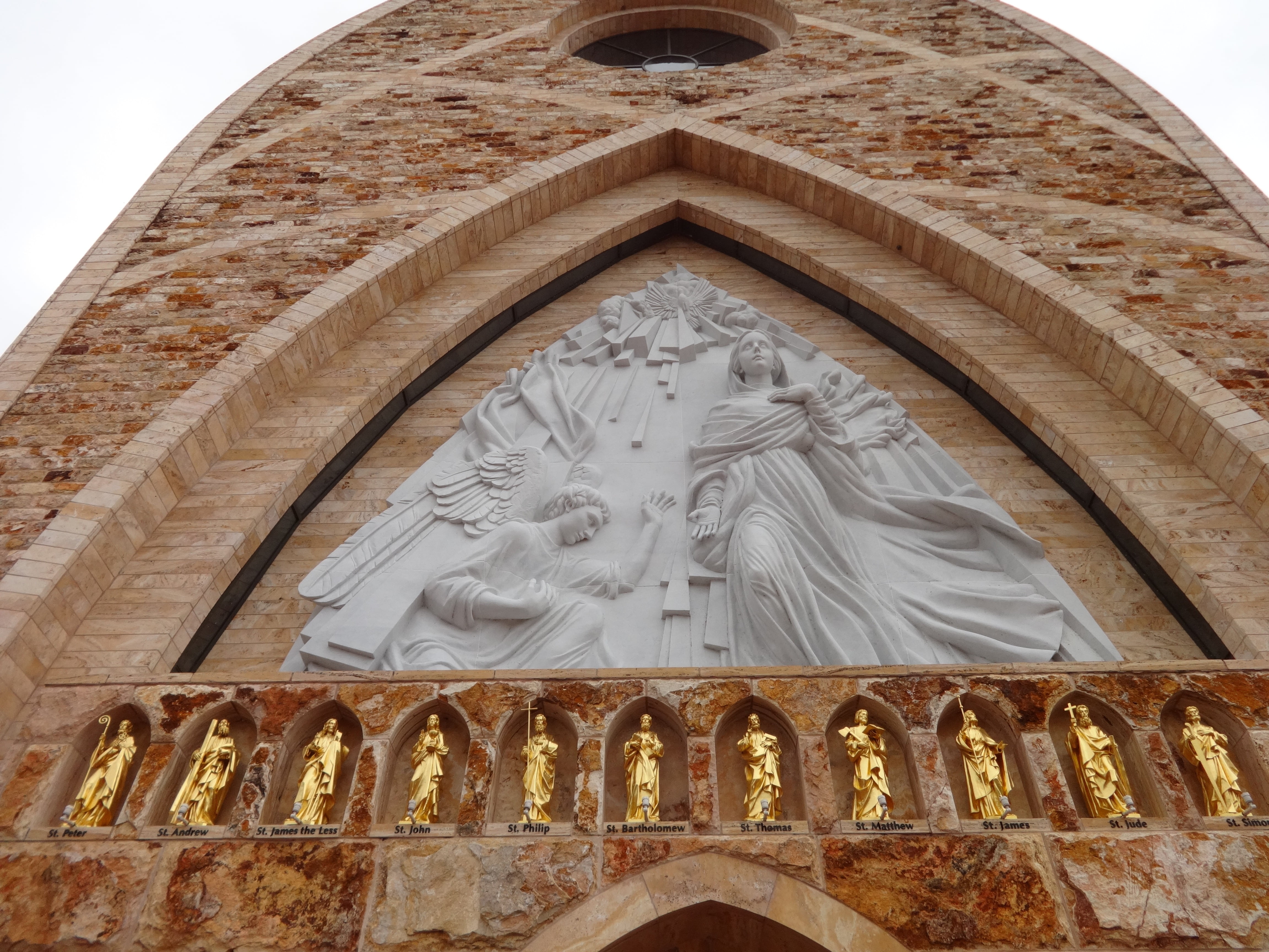 ave maria, ancient civilization, building exterior, cathedral, tourism, day, place of worship, architecture and art, famous Place, frieze, travel, built structure, HD Wallpaper