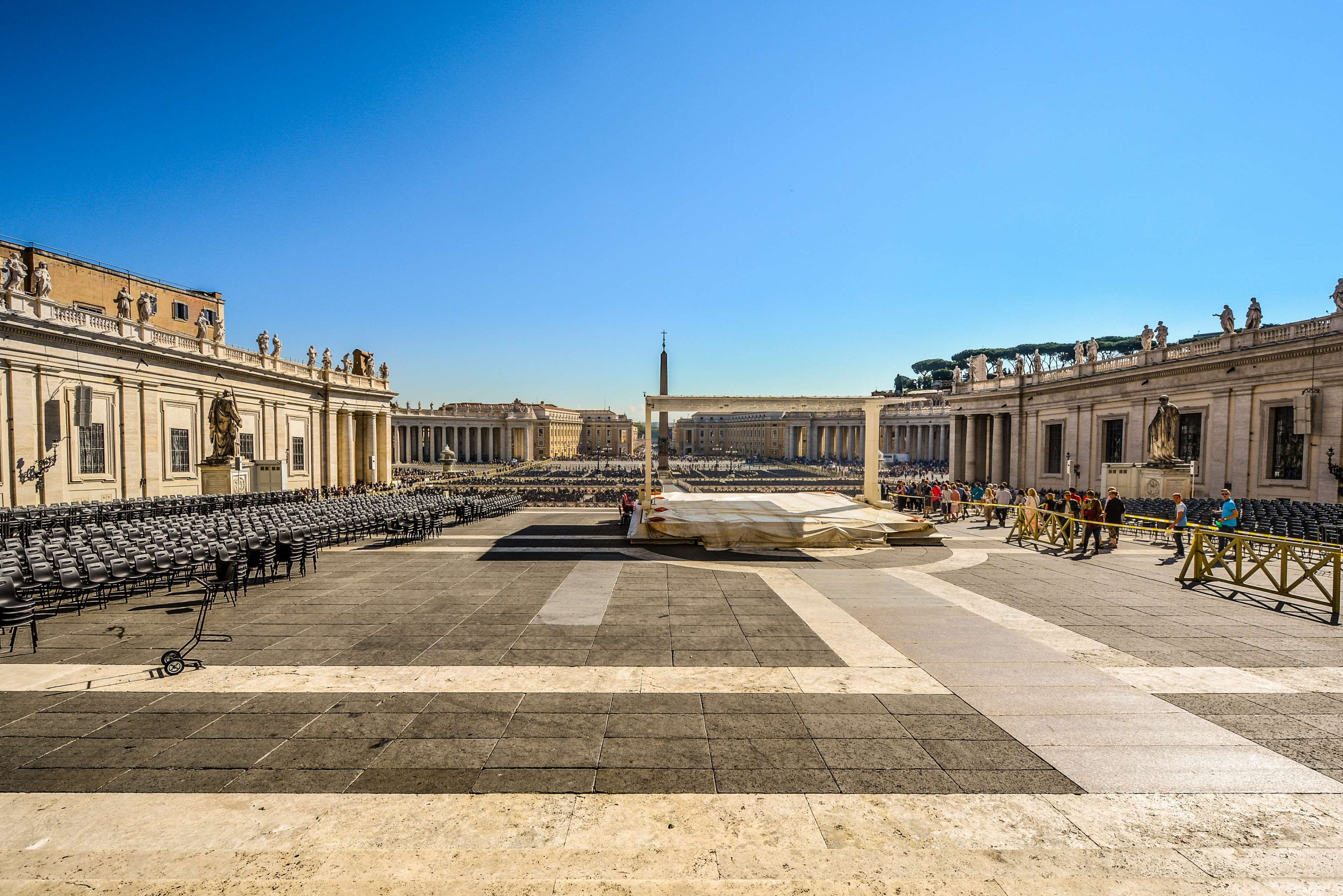 city, history, culture, architecture, european, saint peter, catholic, church, sunlight, built structure, sky, building, transportation, travel, religion, HD Wallpaper