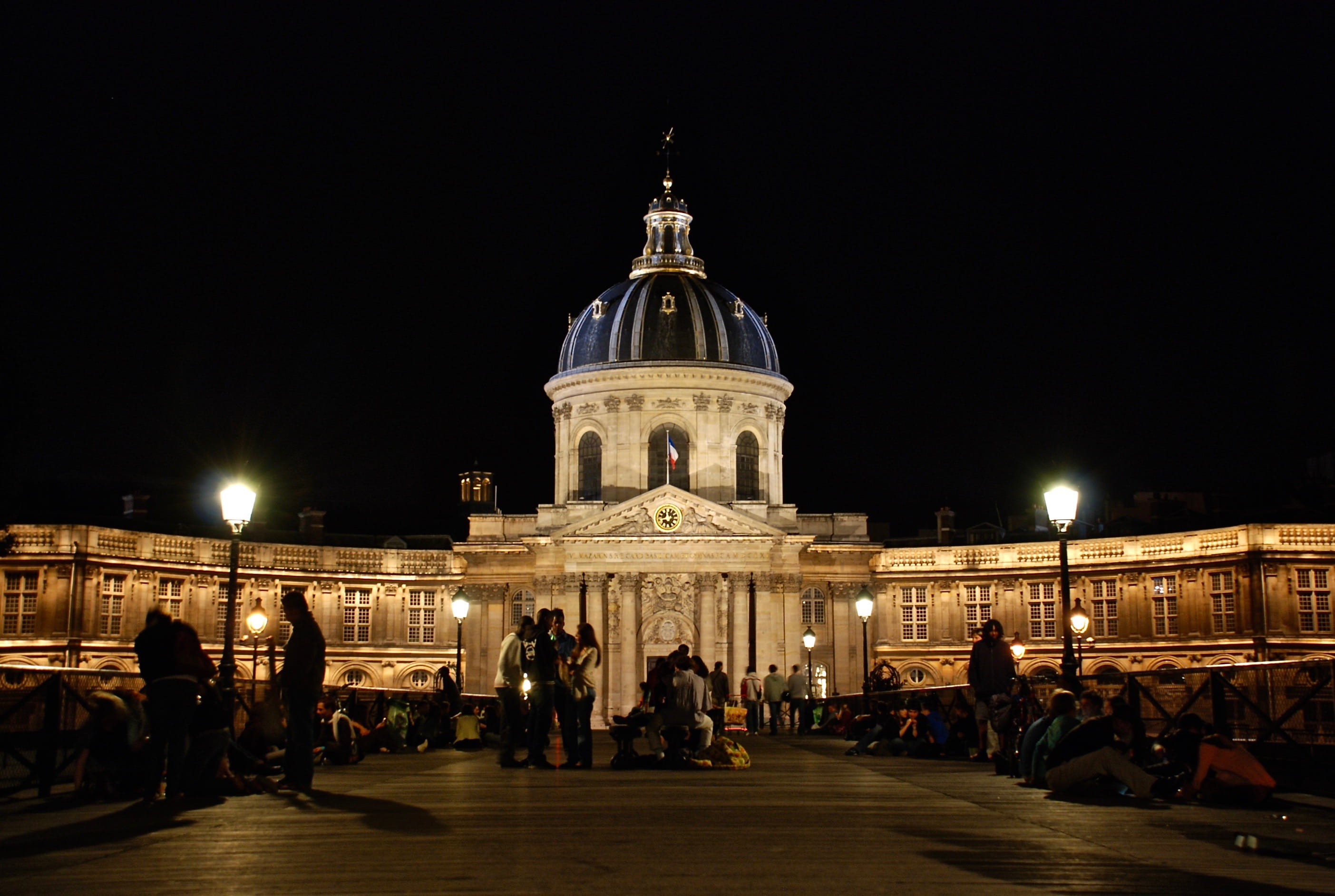 place of worship, illuminated, nature, large group of people, dome, paris, group of people, 2K, built structure, belief, crowd, city, building exterior, HD Wallpaper