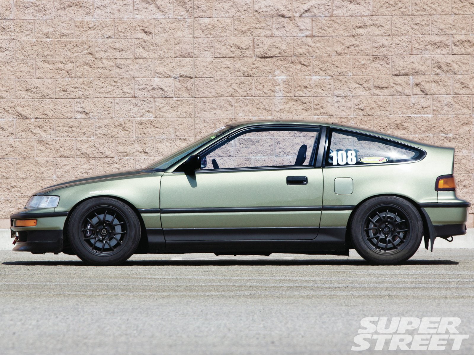 honda crx, tuning, coupe, 720P, japan, cars, HD Wallpaper