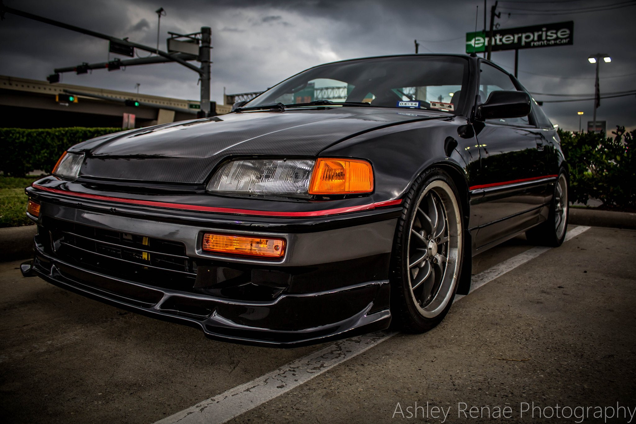 honda crx, japan, cars, 1080P, coupe, tuning, HD Wallpaper
