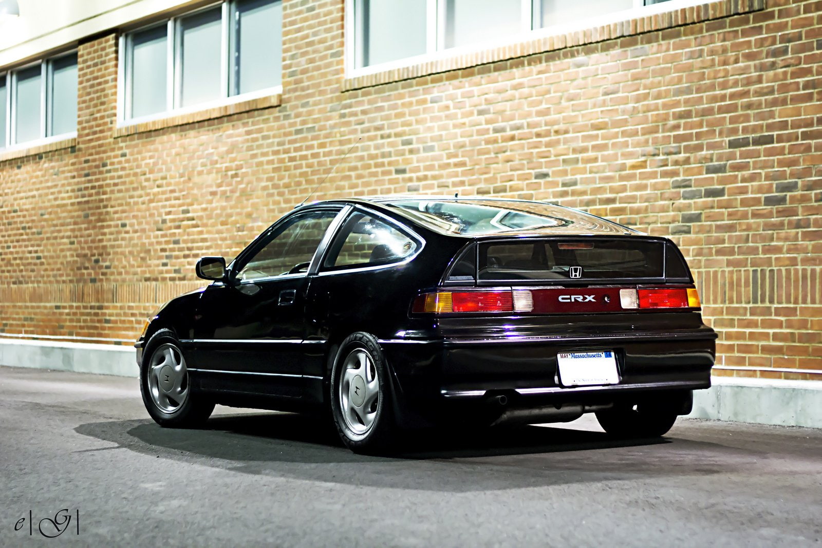 cars, tuning, 720P, coupe, japan, honda crx, HD Wallpaper