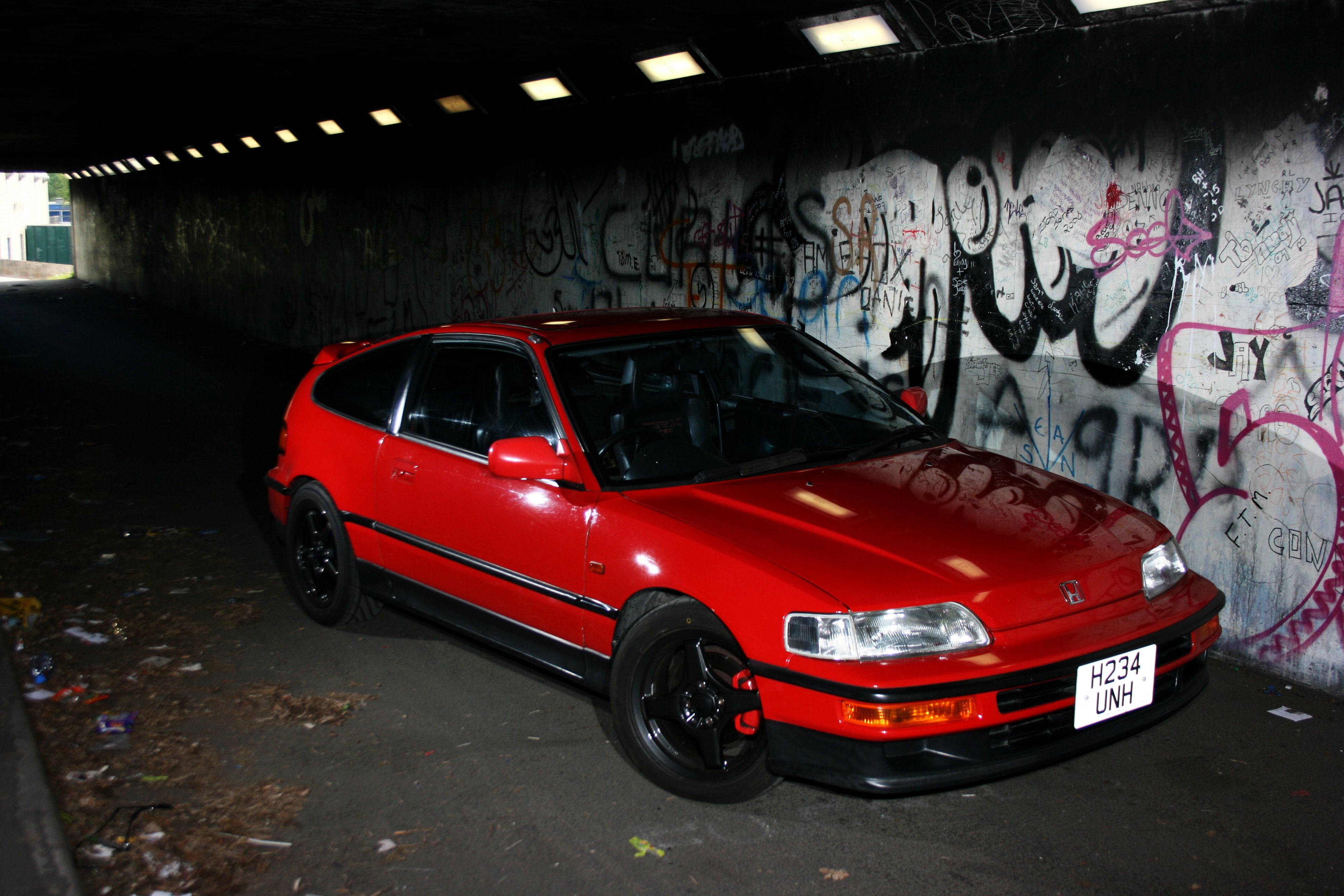 japan, 4K, coupe, cars, honda crx, tuning, HD Wallpaper