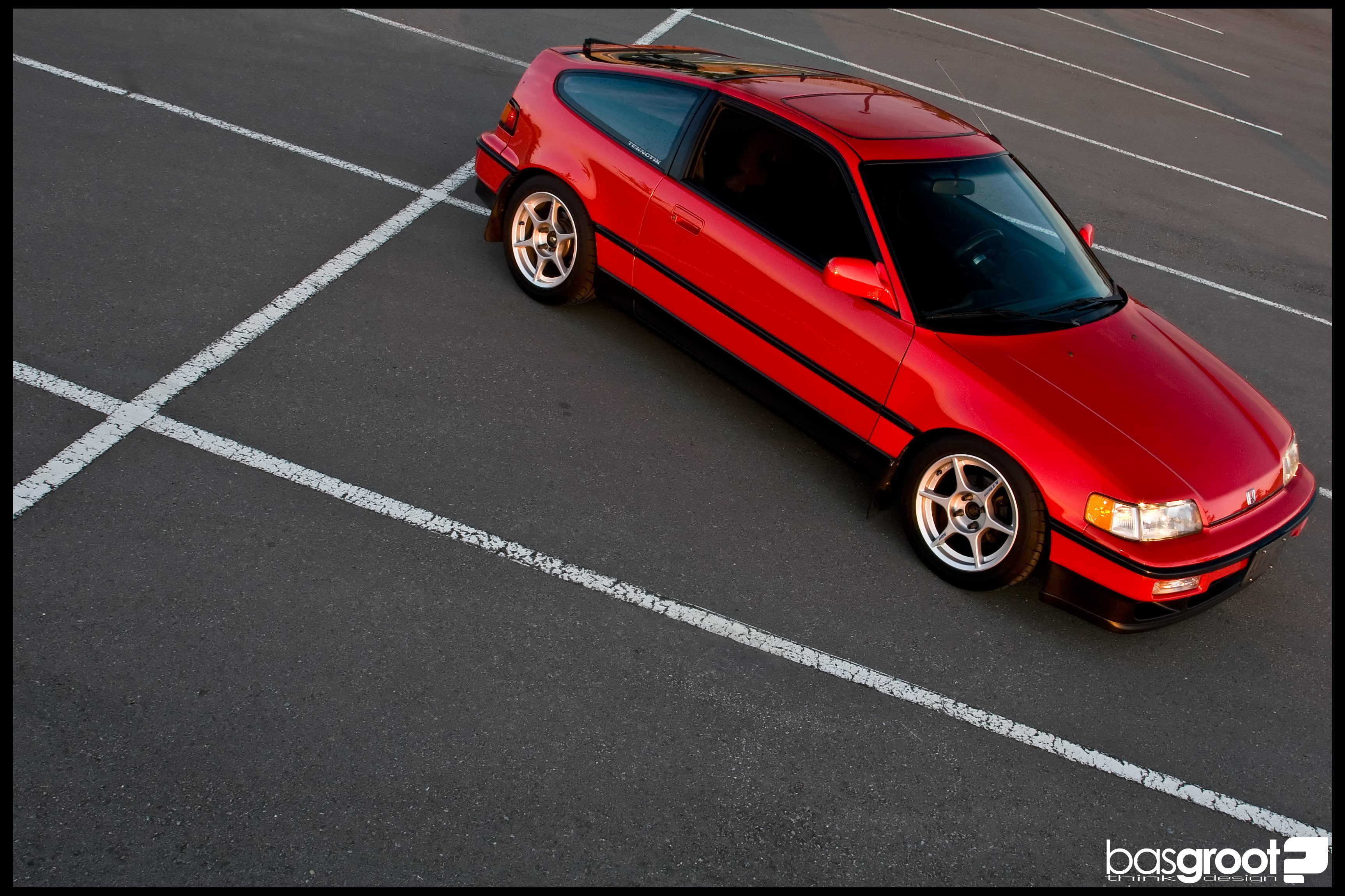 cars, coupe, japan, honda crx, tuning, 2K, HD Wallpaper