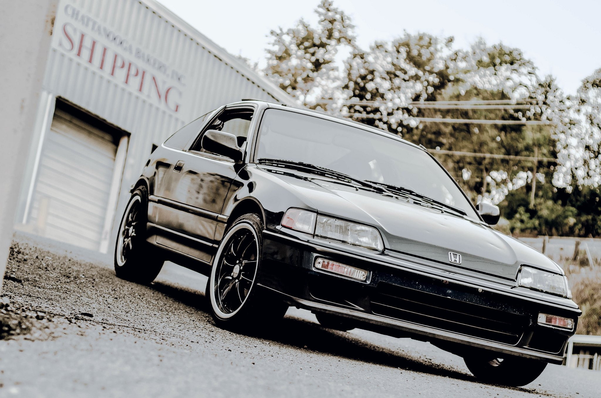 coupe, 1080P, tuning, cars, honda crx, japan, HD Wallpaper