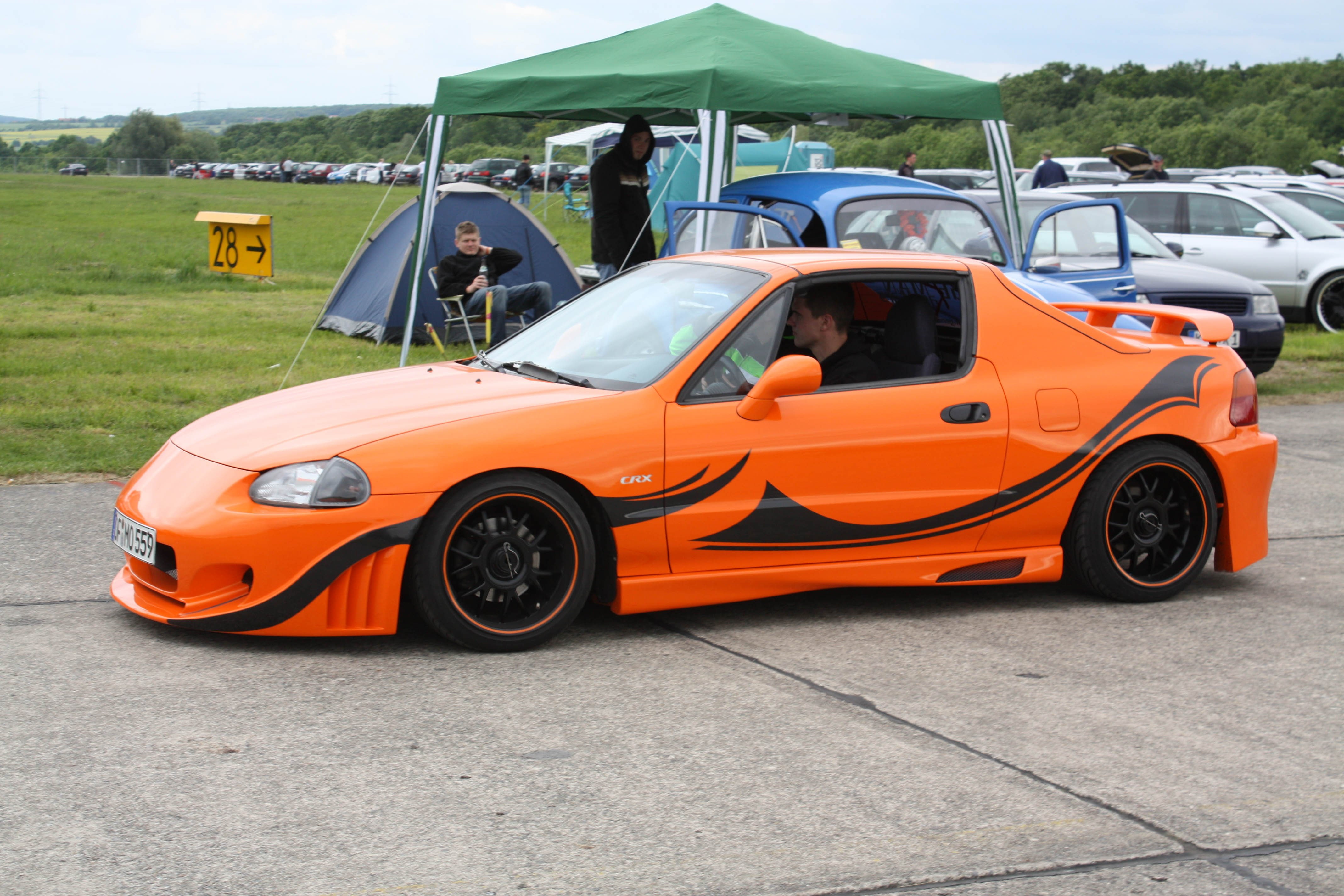 coupe, tuning, honda crx, 4K, cars, japan, HD Wallpaper