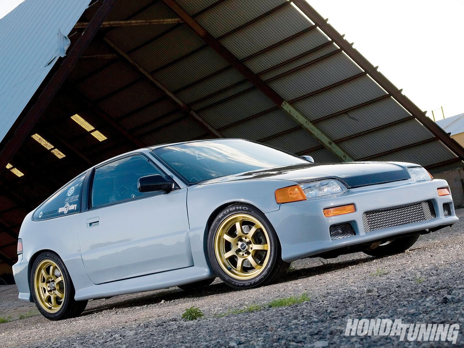 honda crx, 720P, cars, tuning, coupe, japan, HD Wallpaper