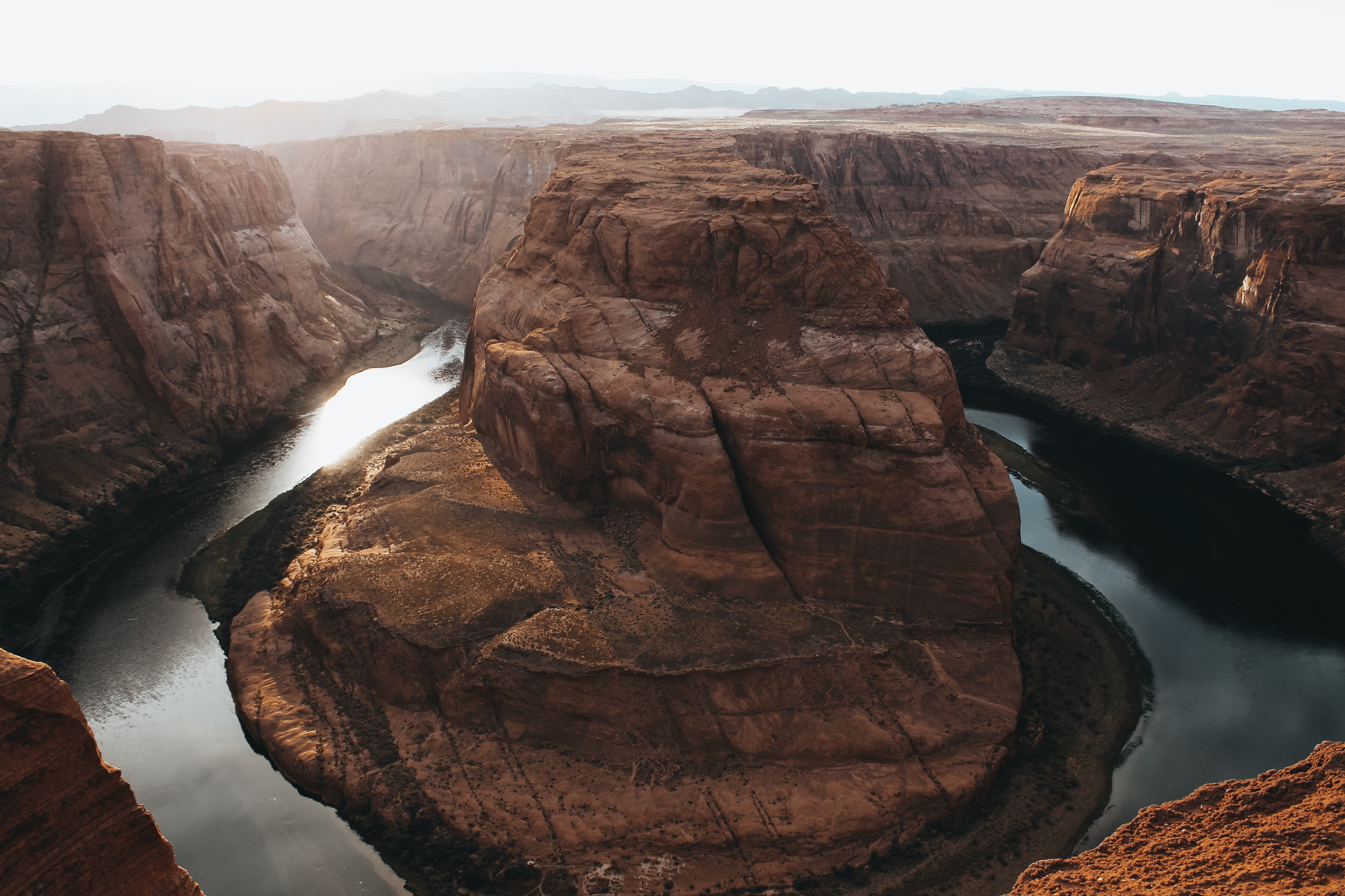 rock formation, tranquility, bend, travel, beauty in nature, no people, 4K, erosion, scenic, arizona, non-urban scene, tourism, tranquil scene, nature, HD Wallpaper