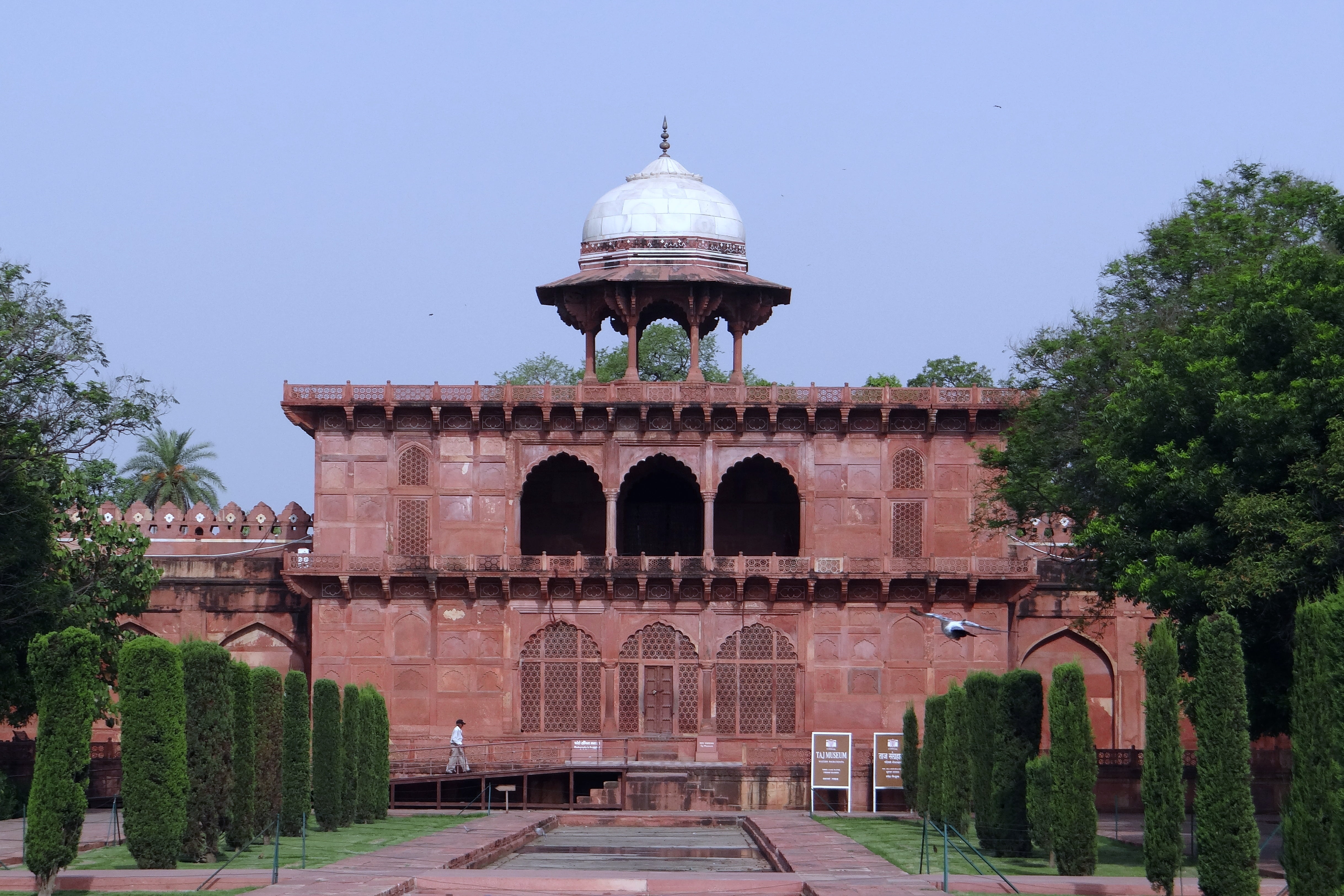 agra, facade, building exterior, built structure, travel destinations, nature, tourism, taj museum, plant, arch, the past, no people, tajmahal museum, city, HD Wallpaper