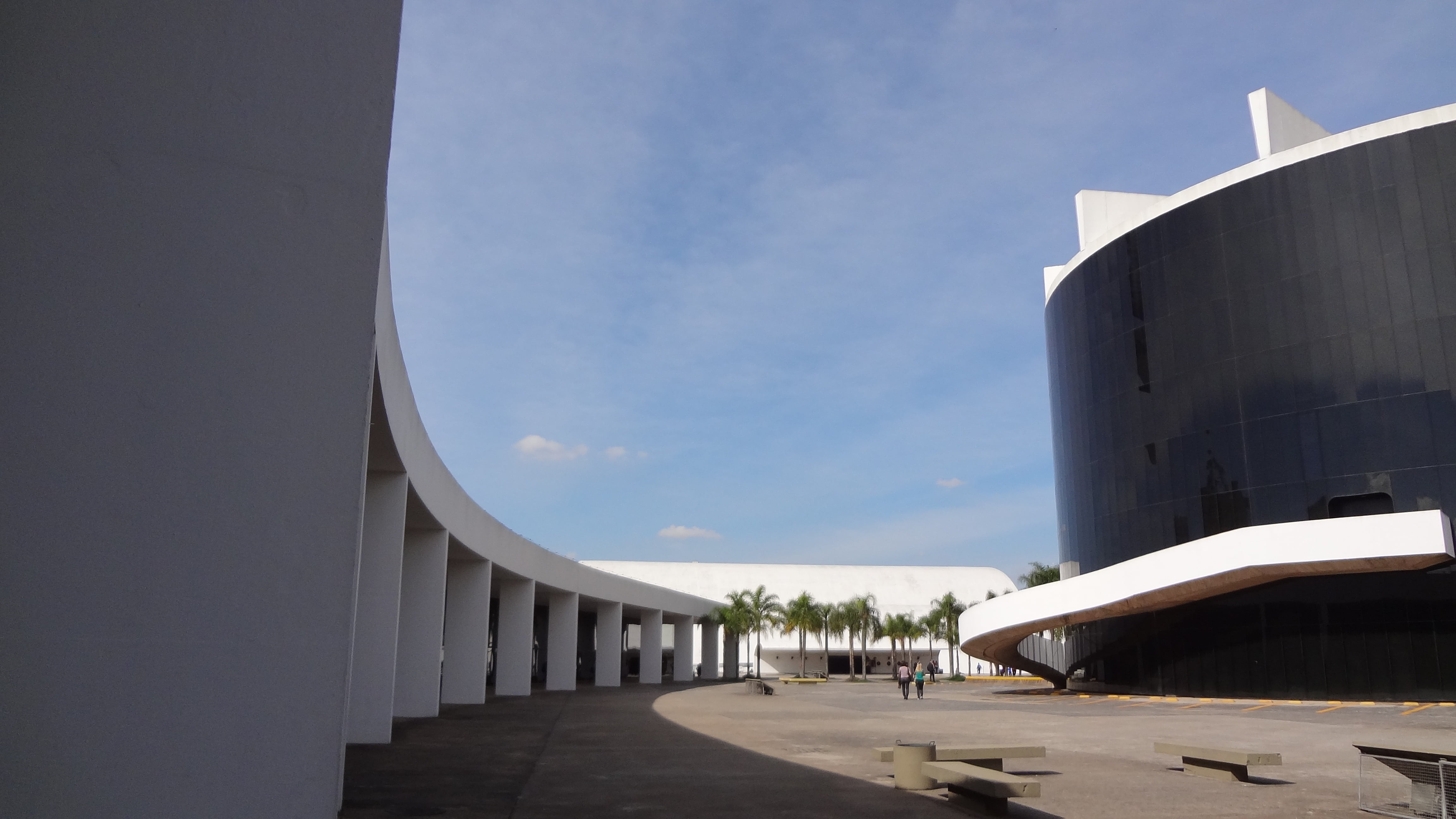 arts culture and entertainment, building exterior, education, cloud - sky, no people, architecture, latin americal memorial, travel destinations, concrete, HD Wallpaper