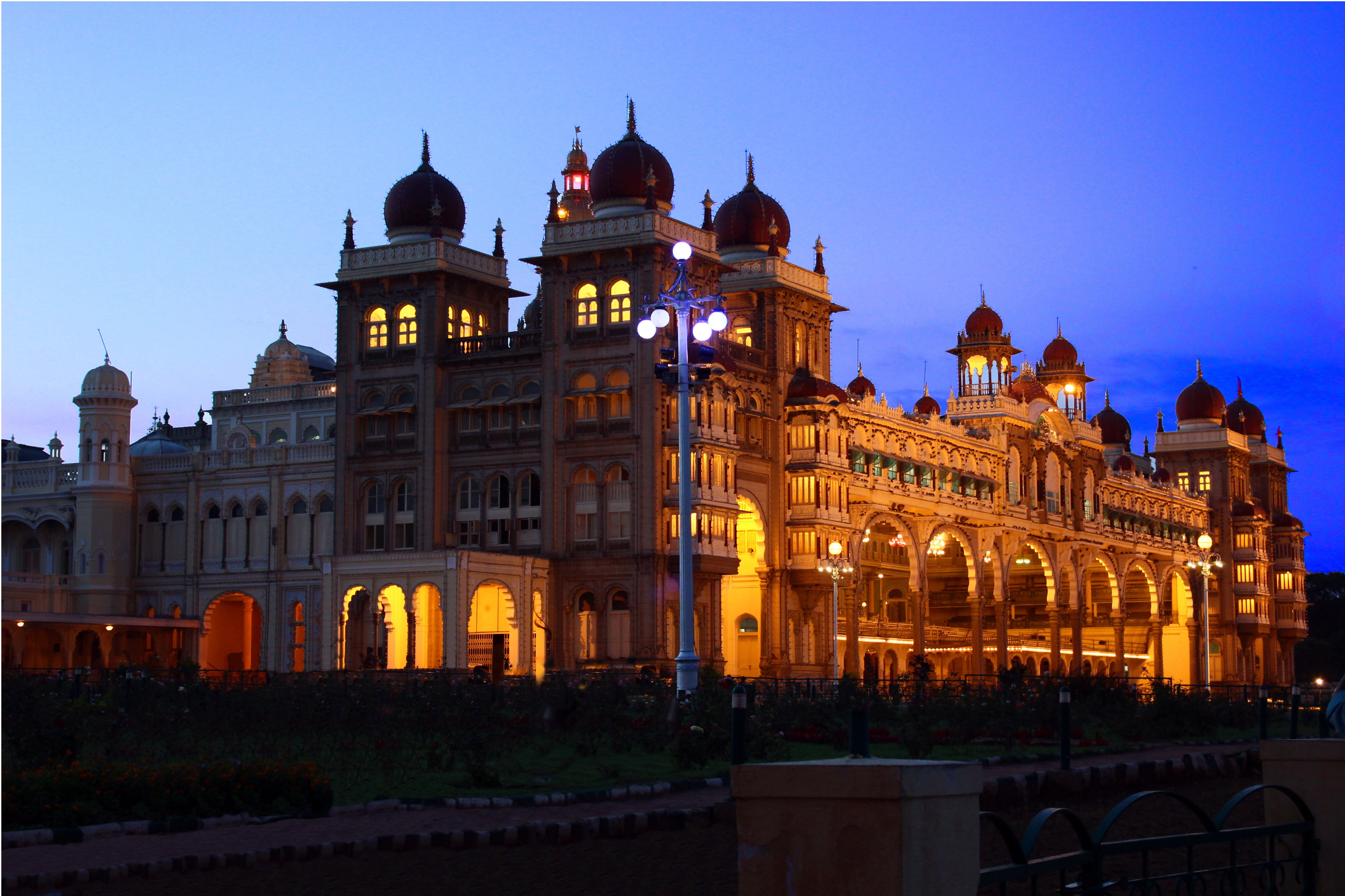 5K, mysore palace, HD Wallpaper