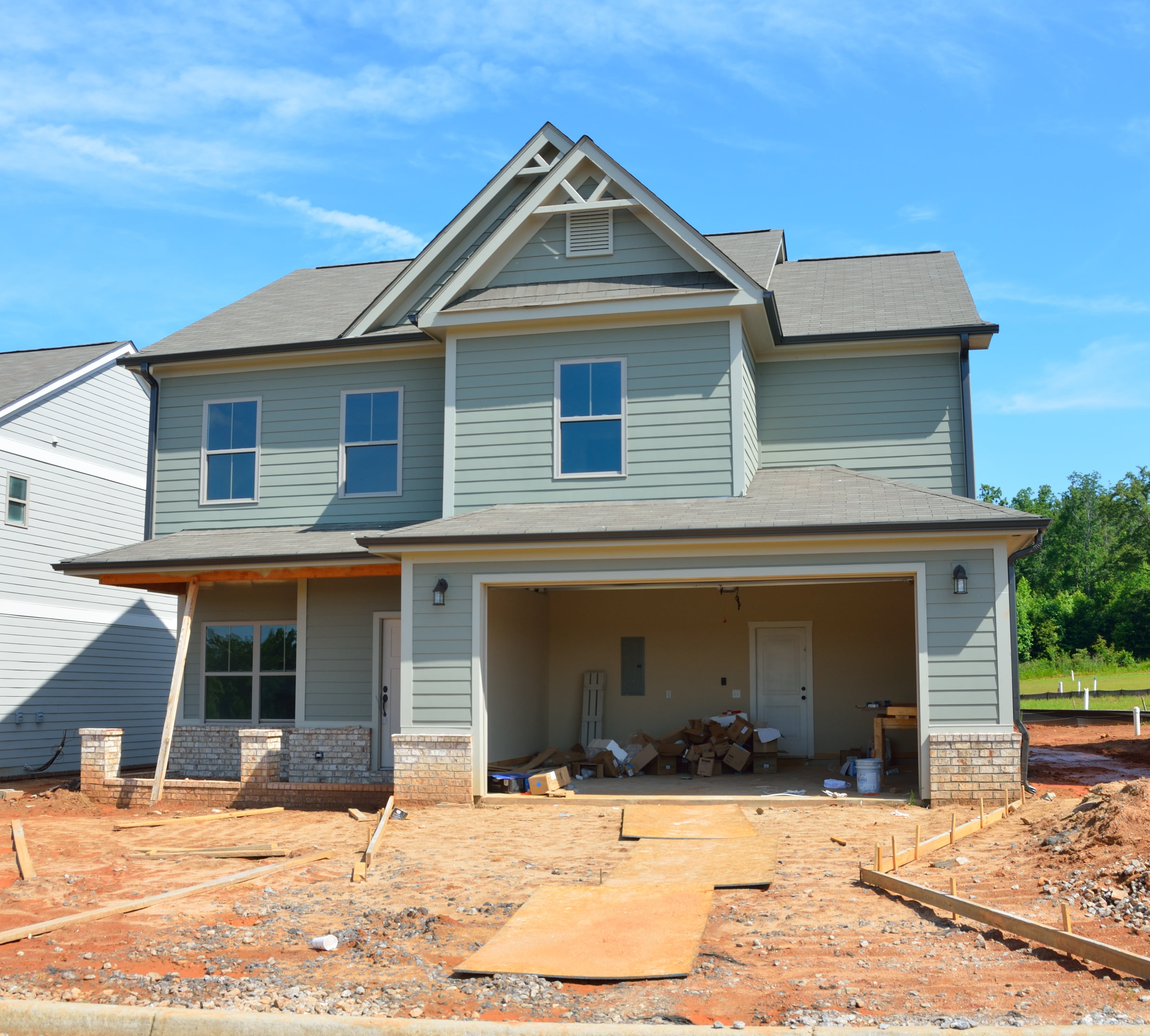 property, construction, roof, outdoors, window, modern, exterior, dwelling, style, sky, sunlight, upscale, wood - material, residential district, suburbs, HD Wallpaper