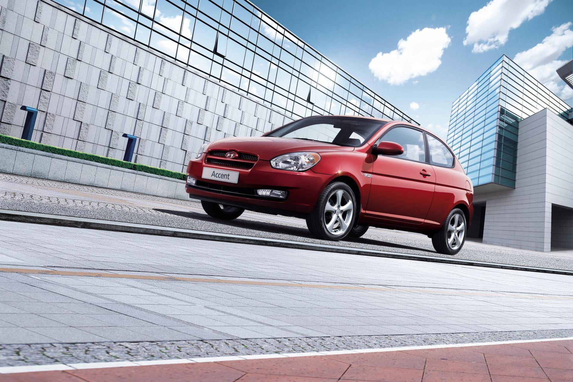 hyundai, car, accent, 1080P, HD Wallpaper