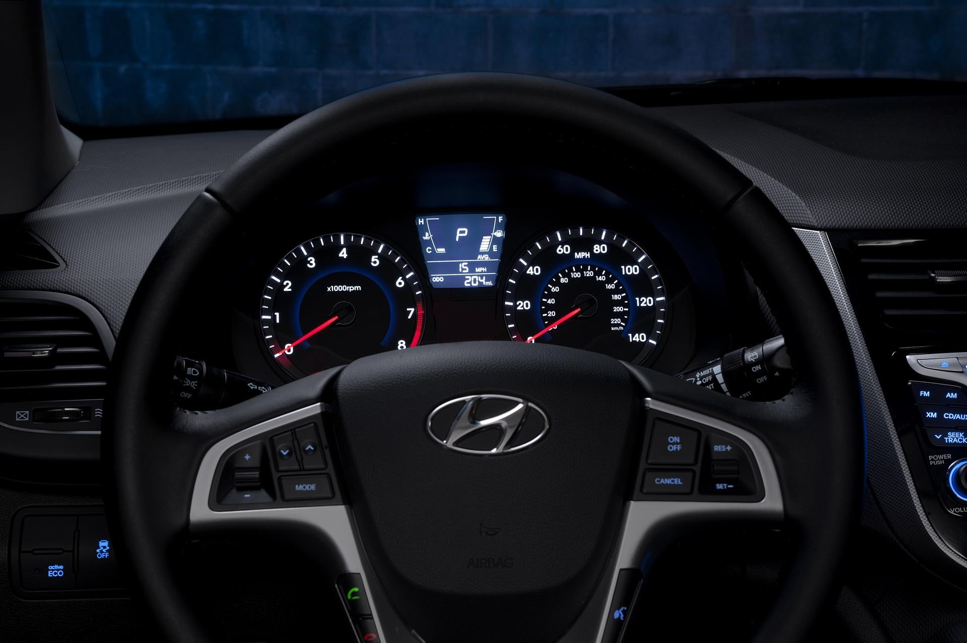 1080P, hyundai, car, accent, HD Wallpaper