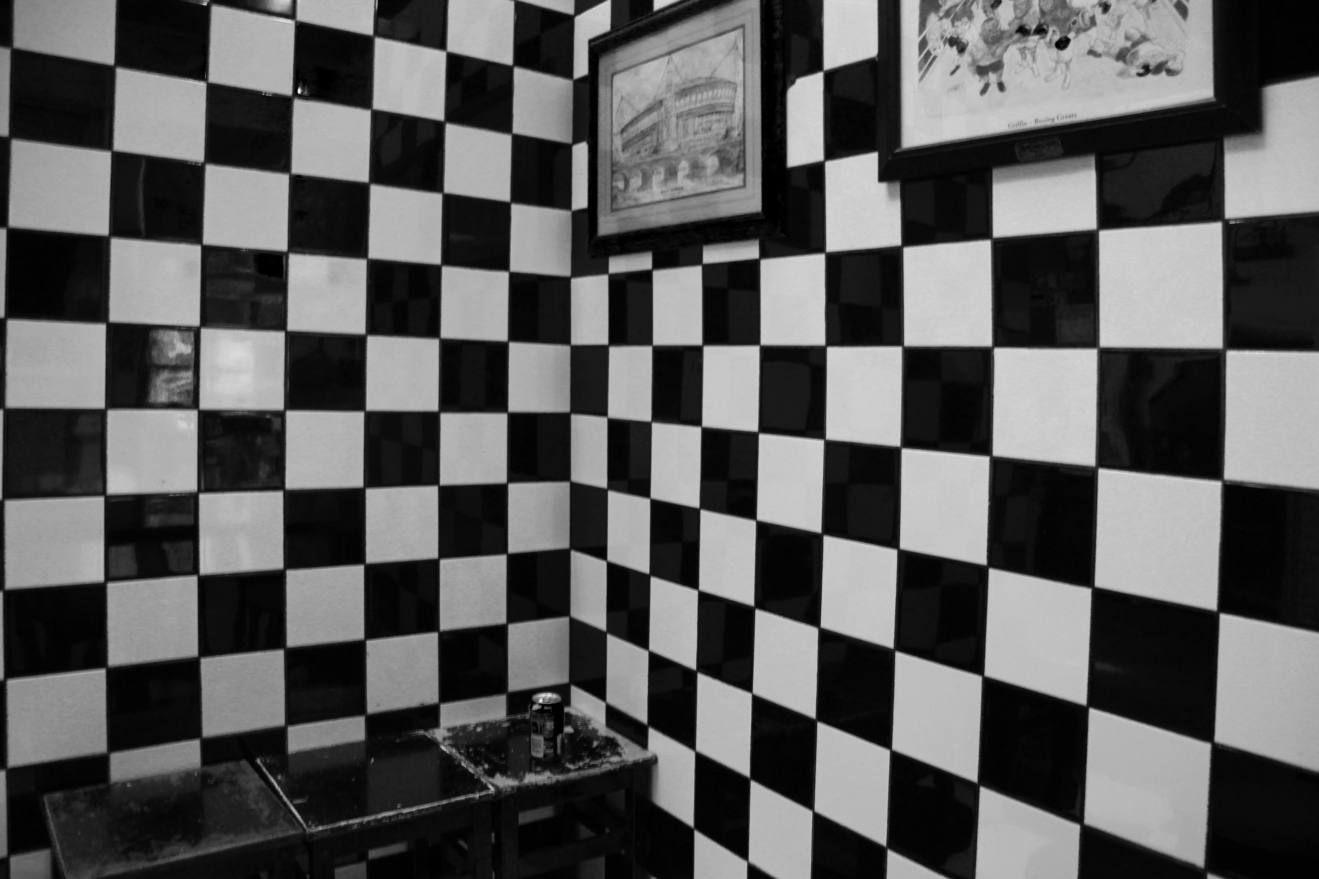 modern, grid, square shape, black and white tiles, leisure games, black color, chess board, full frame, shape, flooring, decor, design, chess, no people, HD Wallpaper
