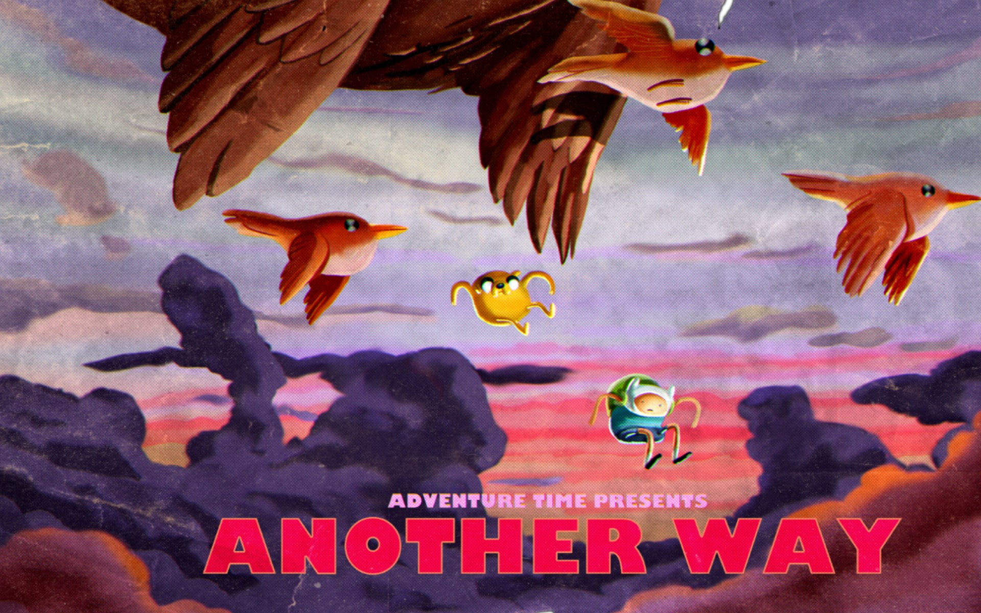 cartoon/comic, hd, time, way, presents, adventure, another, 1080P, poster, HD Wallpaper