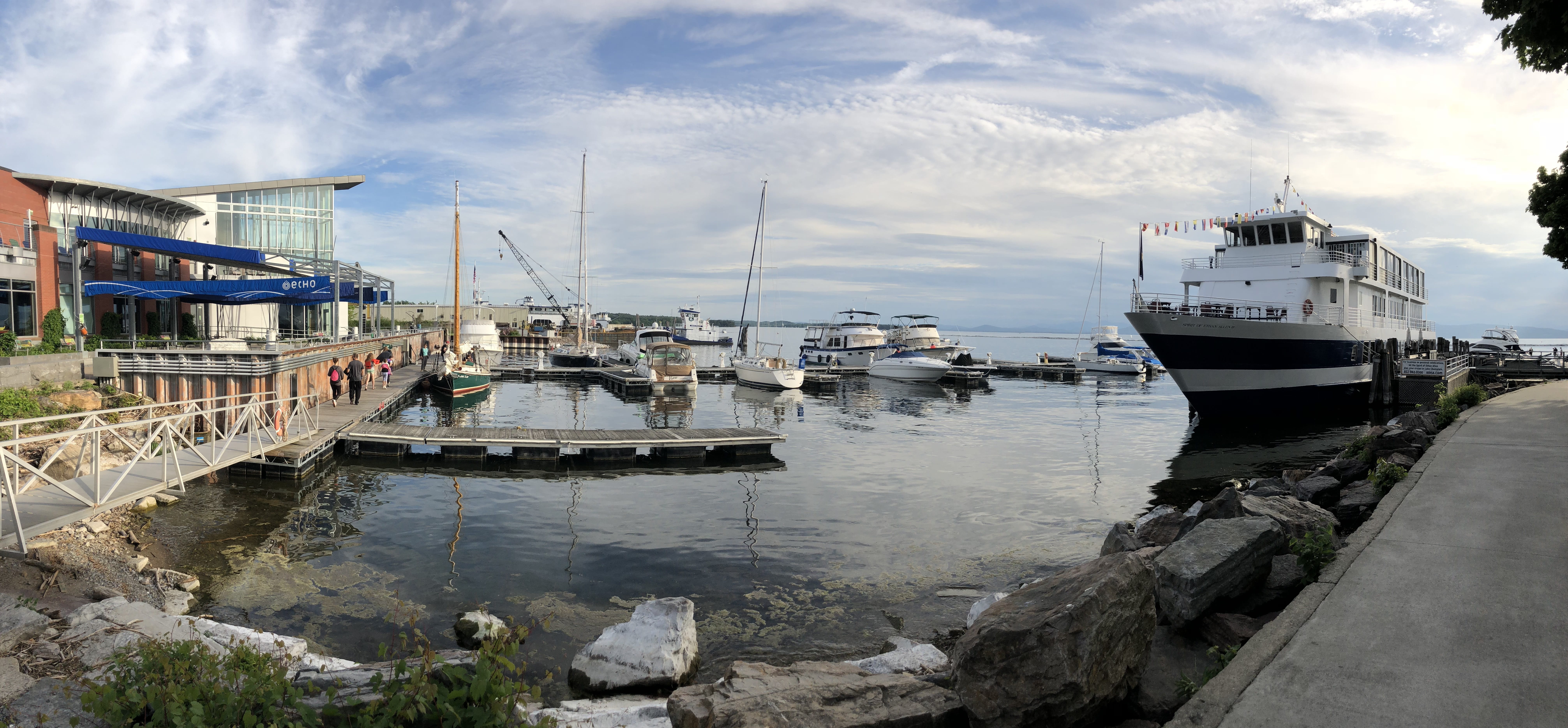 sailboat, vermont, architecture, 8K, lake, travel, moored, nature, boat, ship, marina, water, burlington, mode of transportation, harbor, built structure, HD Wallpaper