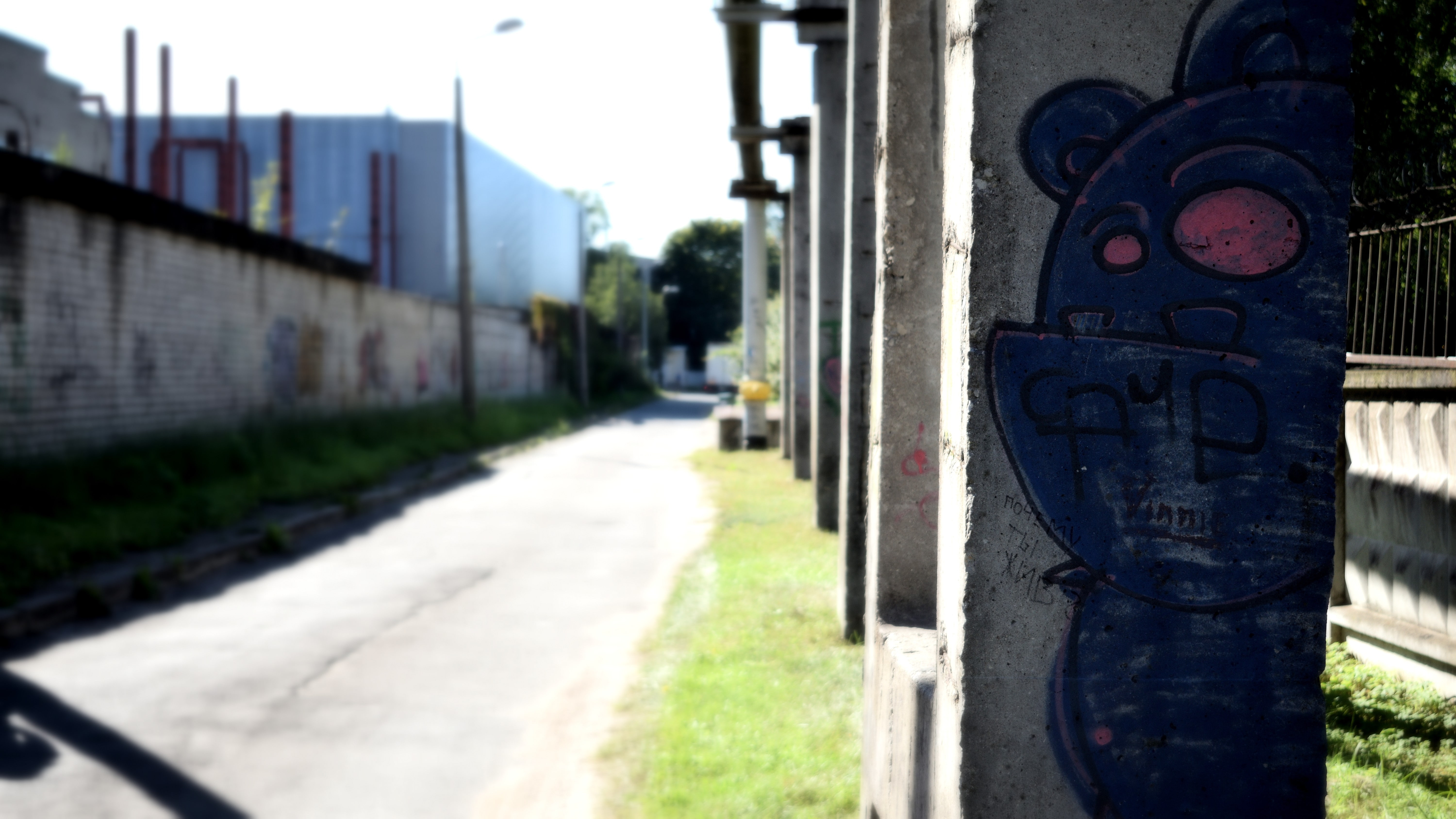 5K, outdoors, urban, photography, graffiti, HD Wallpaper