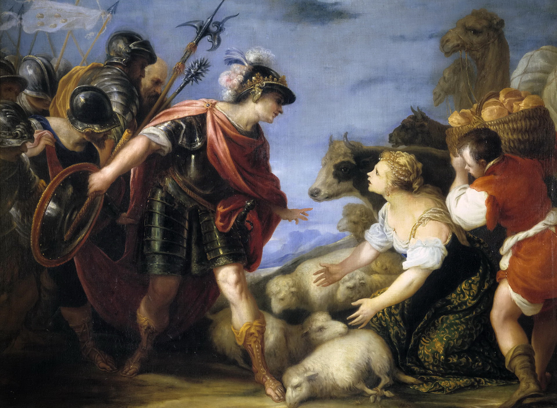 Juan Antonio de Frías Escalante, picture, The Wisdom Of Abigail, mythology, 1080P, HD Wallpaper