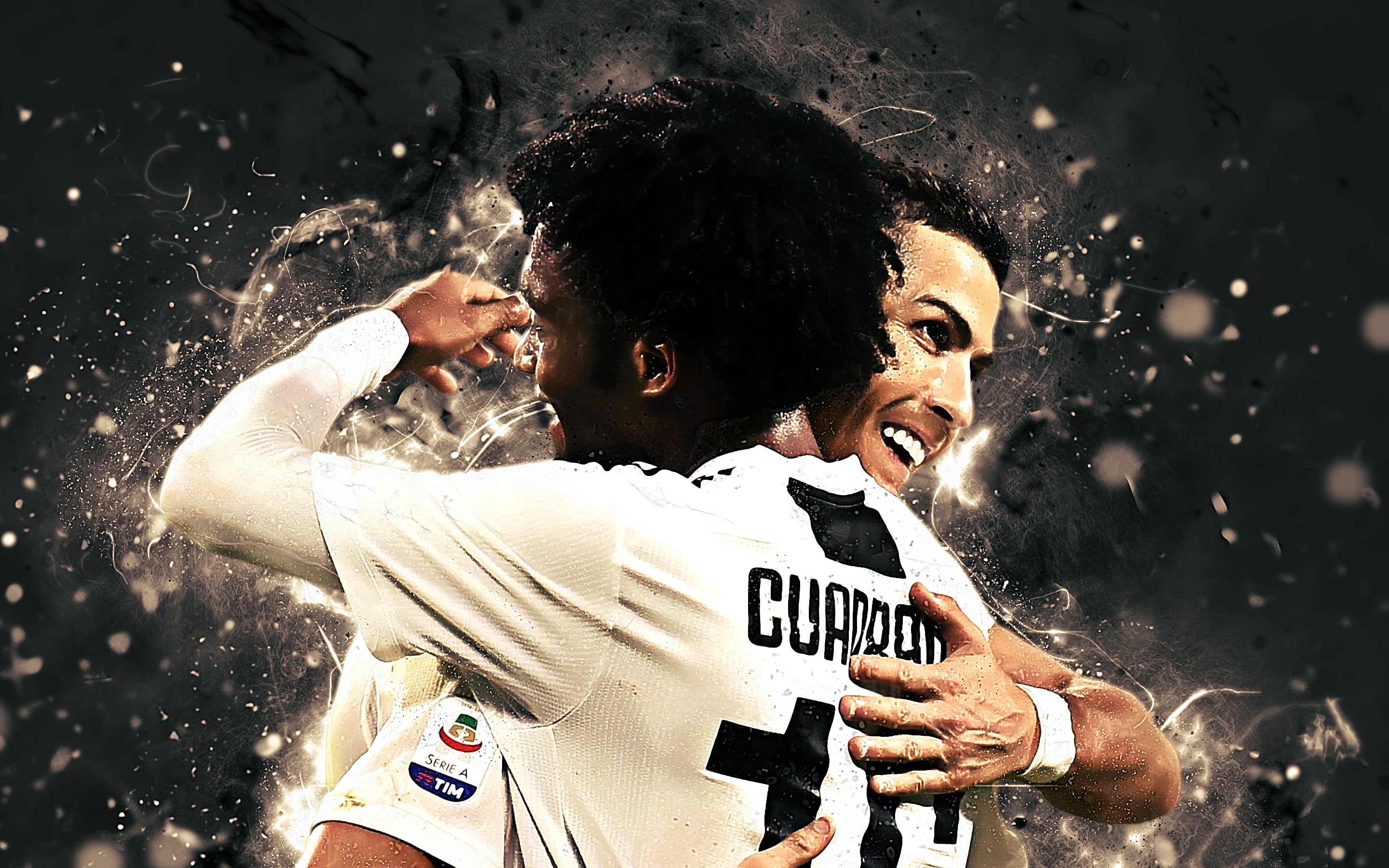 2K, Soccer, Juan Cuadrado, Juventus F.C., Cristiano Ronaldo, HD Wallpaper